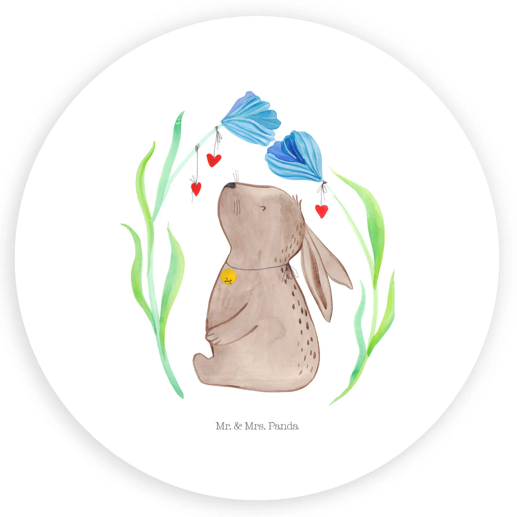 Rund Aufkleber Hase Blume Sticker, Aufkleber, Etikett, Ostern, Osterhase, Ostergeschenke, Osternest, Osterdeko, Geschenke zu Ostern, Ostern Geschenk, Ostergeschenke Kinder, Ostern Kinder, Hase, Kaninchen, Kind, Taufe, Taufgeschenk, Geburt, Schwangerschaft, erstes Kind, Kindergeburtstag, Geburtstag, Hoffnung, Träume