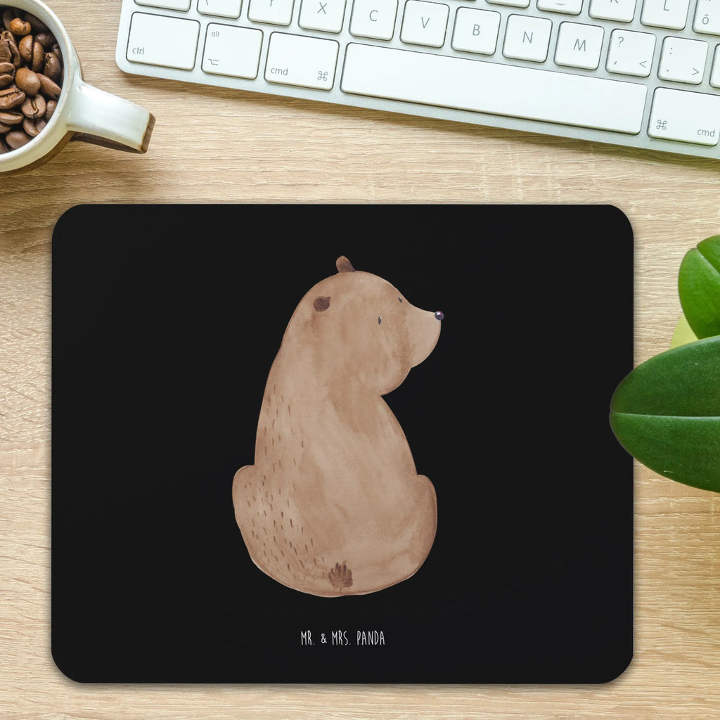 Mouse mat bear shoulder look Mousepad, Computer zubehör, Büroausstattung, PC Zubehör, Arbeitszimmer, Mauspad, Einzigartiges Mauspad, Designer Mauspad, Mausunterlage, Mauspad Büro, Bär, Teddy, Teddybär, Selbstachtung, Weltansicht, Motivation, Bären, Bärenliebe, Weisheit