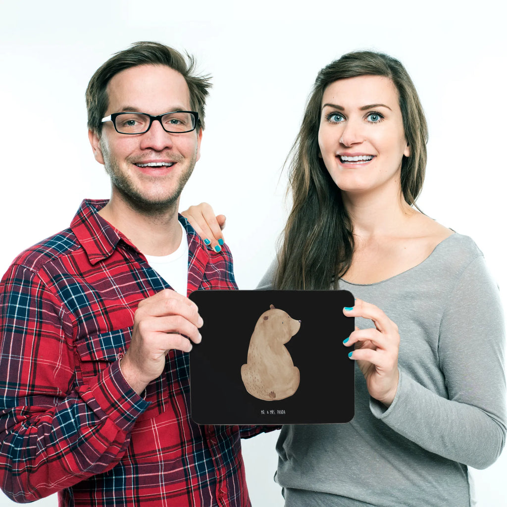 Mouse mat bear shoulder look Mousepad, Computer zubehör, Büroausstattung, PC Zubehör, Arbeitszimmer, Mauspad, Einzigartiges Mauspad, Designer Mauspad, Mausunterlage, Mauspad Büro, Bär, Teddy, Teddybär, Selbstachtung, Weltansicht, Motivation, Bären, Bärenliebe, Weisheit