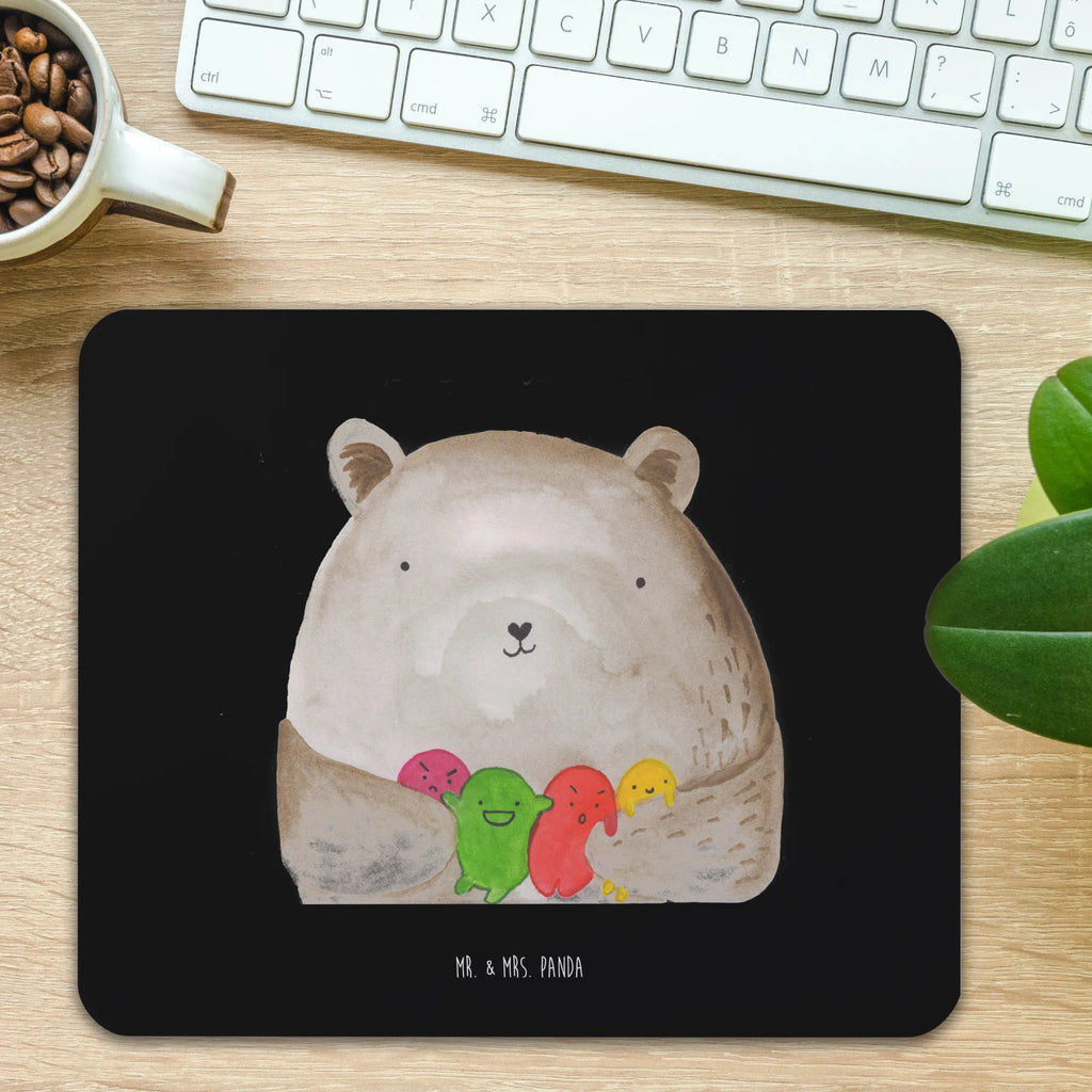 Mauspad Bär Gefühl Mousepad, Computer zubehör, Büroausstattung, PC Zubehör, Arbeitszimmer, Mauspad, Einzigartiges Mauspad, Designer Mauspad, Mausunterlage, Mauspad Büro, Bär, Teddy, Teddybär, Wahnsinn, Verrückt, Durchgedreht