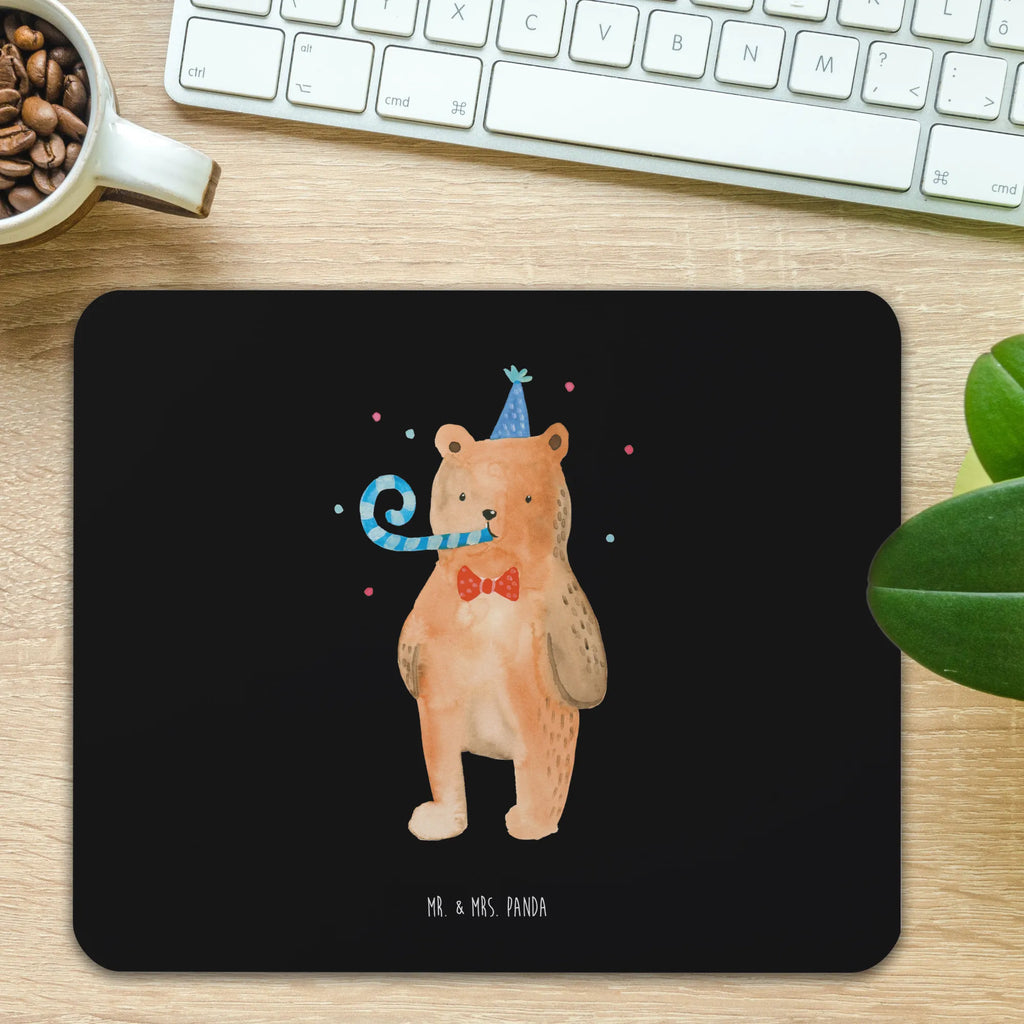 Mauspad Bär Geburtstag Mousepad, Computer zubehör, Büroausstattung, PC Zubehör, Arbeitszimmer, Mauspad, Einzigartiges Mauspad, Designer Mauspad, Mausunterlage, Mauspad Büro, Bär, Teddy, Teddybär, Happy Birthday, Alles Gute, Glückwunsch, Geburtstag