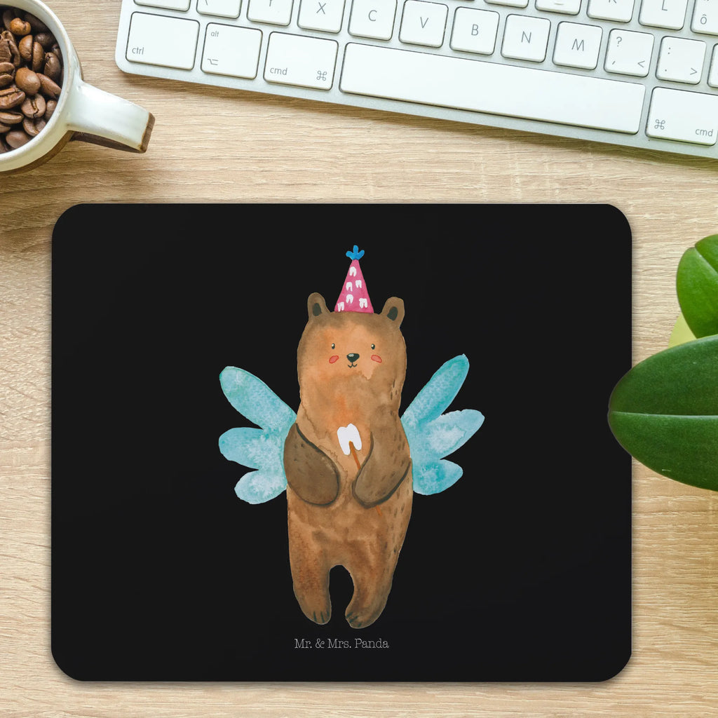 Mauspad Zahnfee Bär Mousepad, Computer zubehör, Büroausstattung, PC Zubehör, Arbeitszimmer, Mauspad, Einzigartiges Mauspad, Designer Mauspad, Mausunterlage, Mauspad Büro, Bär, Teddy, Teddybär, Zahnfee, Fee, Milchzahn, Erster Zahn