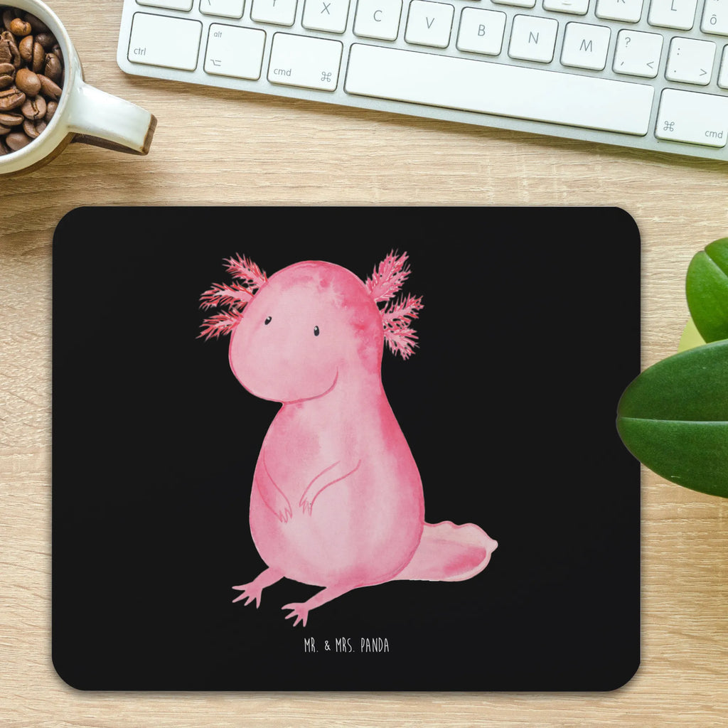 Mauspad Axolotl null Mousepad, Computer zubehör, Büroausstattung, PC Zubehör, Arbeitszimmer, Mauspad, Einzigartiges Mauspad, Designer Mauspad, Mausunterlage, Mauspad Büro, Axolotl, Molch, Axolot, vergnügt, fröhlich, zufrieden, Lebensstil, Weisheit, Lebensweisheit, Liebe, Freundin