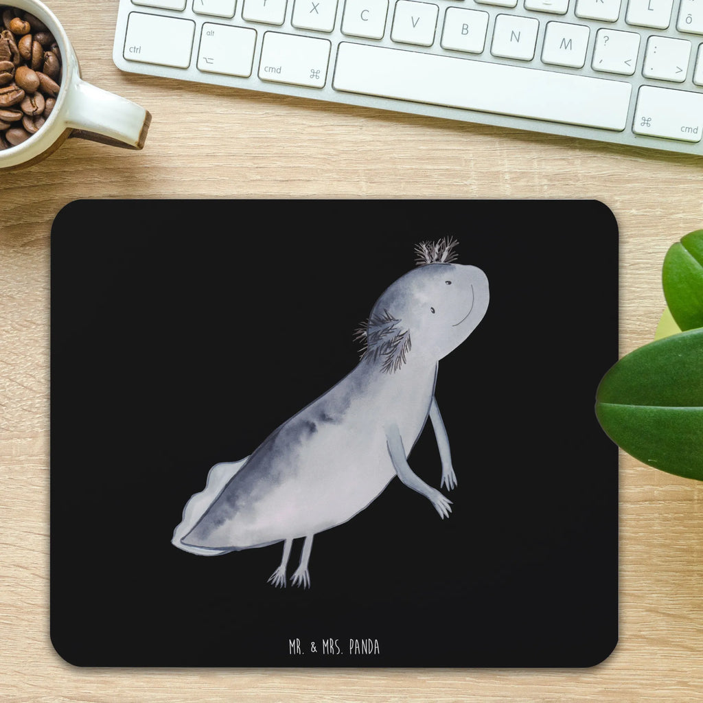 Mauspad Axolotl Schwimmen Mousepad, Computer zubehör, Büroausstattung, PC Zubehör, Arbeitszimmer, Mauspad, Einzigartiges Mauspad, Designer Mauspad, Mausunterlage, Mauspad Büro, Axolotl, Molch, Axolot, Schwanzlurch, Lurch, Lurche, Problem, Probleme, Lösungen, Motivation