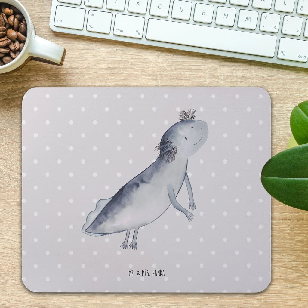 Mauspad Axolotl Schwimmen Mousepad, Computer zubehör, Büroausstattung, PC Zubehör, Arbeitszimmer, Mauspad, Einzigartiges Mauspad, Designer Mauspad, Mausunterlage, Mauspad Büro, Axolotl, Molch, Axolot, Schwanzlurch, Lurch, Lurche, Problem, Probleme, Lösungen, Motivation