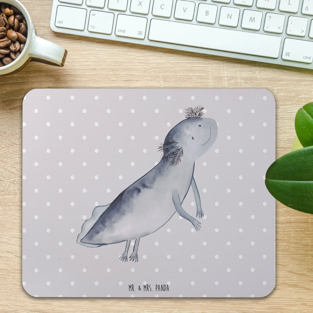 Mauspad Axolotl Schwimmen Mousepad, Computer zubehör, Büroausstattung, PC Zubehör, Arbeitszimmer, Mauspad, Einzigartiges Mauspad, Designer Mauspad, Mausunterlage, Mauspad Büro, Axolotl, Molch, Axolot, Schwanzlurch, Lurch, Lurche, Problem, Probleme, Lösungen, Motivation