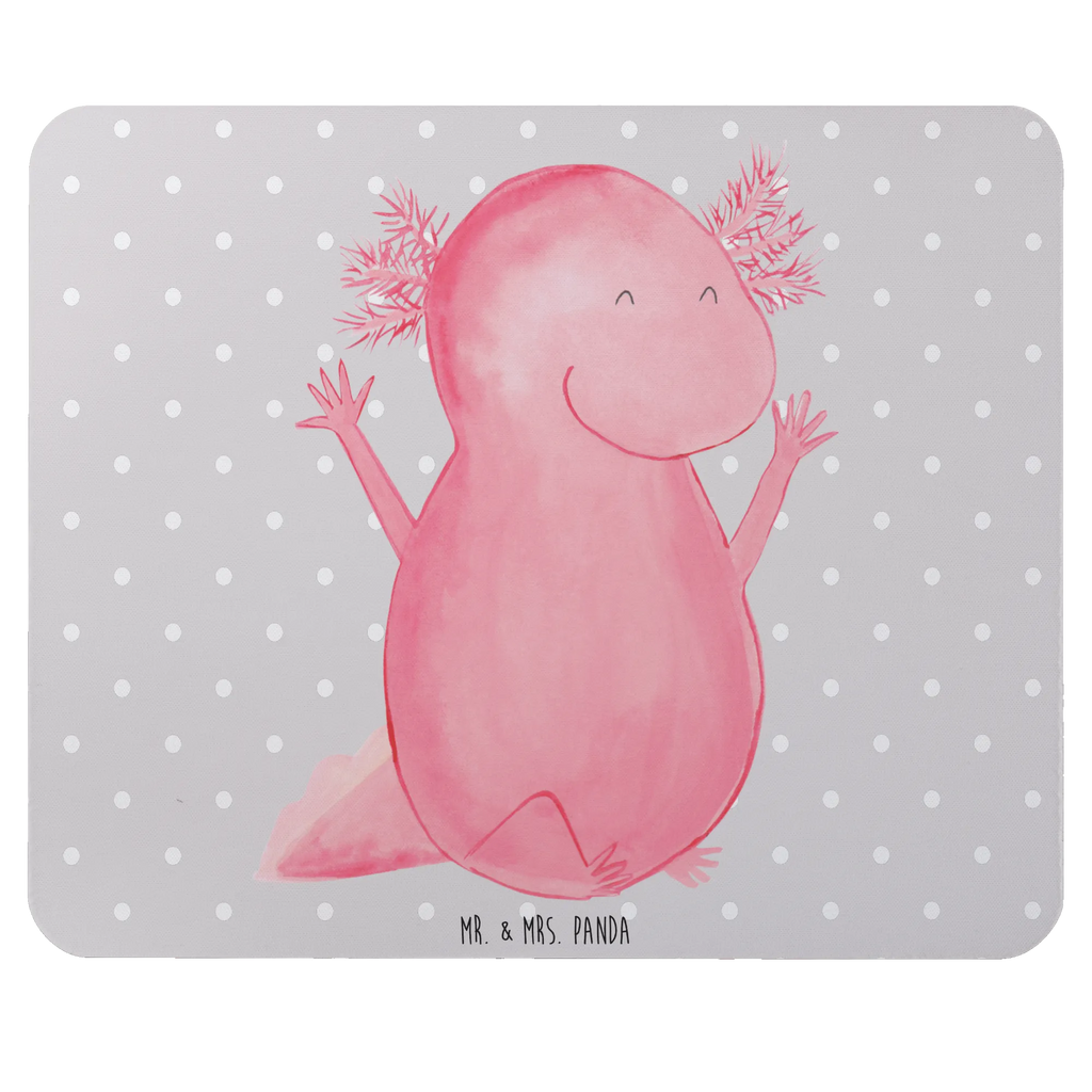 Mauspad Axolotl Hurra Mousepad, Computer zubehör, Büroausstattung, PC Zubehör, Arbeitszimmer, Mauspad, Einzigartiges Mauspad, Designer Mauspad, Mausunterlage, Mauspad Büro, Axolotl, Molch, Axolot, Schwanzlurch, Lurch, Lurche, fröhlich, Spaß, Freude, Motivation, Zufriedenheit