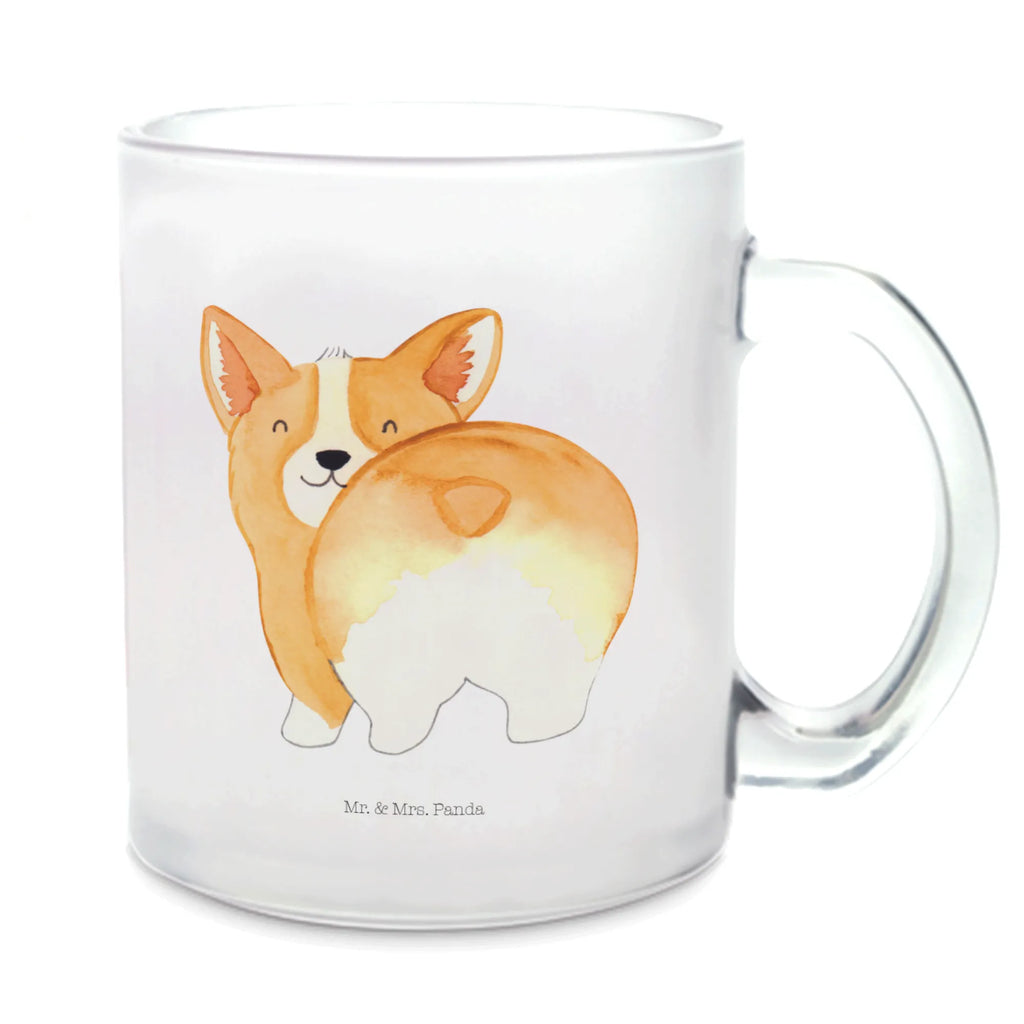 Teetasse Corgie Po Teetasse, Teeglas, Teebecher, Tasse mit Henkel, Tasse, Glas Teetasse, Teetasse aus Glas, Hund, Hundemotiv, Haustier, Hunderasse, Tierliebhaber, Hundebesitzer, Sprüche, Corgie, Hundeliebe, Motivation, Selbstliebe, Spruch