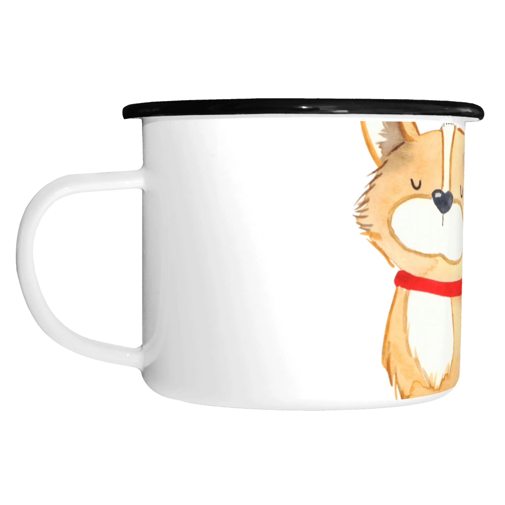 XL Emaille Tasse Hundeglück XL Emaille Tasse, Metalltasse, Kaffeetasse, Tasse, Becher, Kaffeebecher, Camping, Campingbecher, Tassendruck, Metall-Tasse, Deko-Becher, emailliert, Outdoor Tasse, Trinkbecher, bruchsicher, Emaille-Optik, Motivtasse, Outdoor Kaffeetasse, Hund, Hundemotiv, Haustier, Hunderasse, Tierliebhaber, Hundebesitzer, Sprüche, Corgie, Hundeliebe, Spruch, Hundemama, Liebe