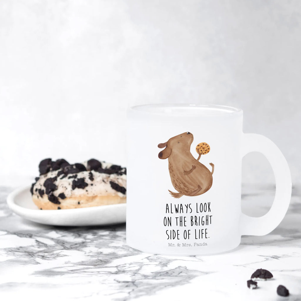 Teetasse Hund Keks Teetasse, Teeglas, Teebecher, Tasse mit Henkel, Tasse, Glas Teetasse, Teetasse aus Glas, Hund, Hundemotiv, Haustier, Hunderasse, Tierliebhaber, Hundebesitzer, Sprüche, Hundekekse, Leckerli, Hundeleckerli, Hundesnacks