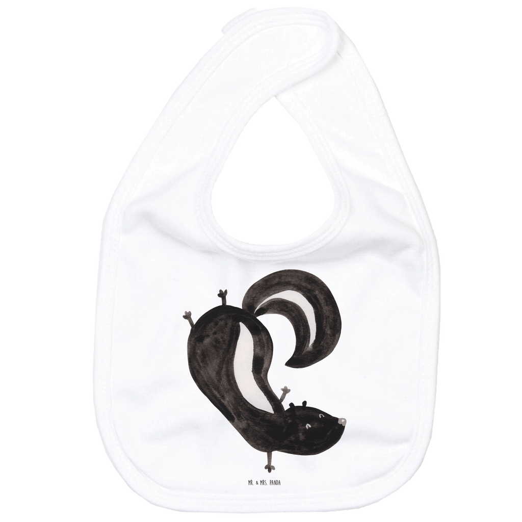 Organic Babylätzchen Stinktier Handstand Baby, Lätzchen, Spucktuch, Sabberlätzchen, Klettlätzchen, Babygeschenk, Baby Lätzchen, Geschenk für Geburt, Geschenk zur Geburt, Baby Spucktuch, Babyausstattung, Geschenkidee für Babyparty, Stinktier, Skunk, Wildtier, Raubtier, Stinker, Stinki, Spielplatz, verpielt, Kind