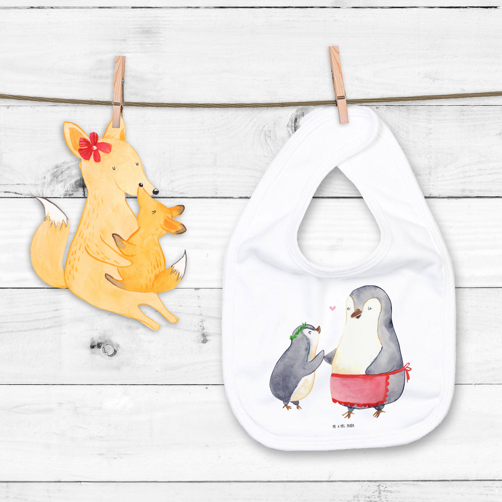 Organic Babylätzchen Pinguin mit Kind Baby, Lätzchen, Spucktuch, Sabberlätzchen, Klettlätzchen, Babygeschenk, Baby Lätzchen, Geschenk für Geburt, Geschenk zur Geburt, Baby Spucktuch, Babyausstattung, Geschenkidee für Babyparty, Familie, Vatertag, Muttertag, Bruder, Schwester, Mama, Papa, Oma, Opa, Geschenk, Mami, Mutti, Mutter, Geburststag