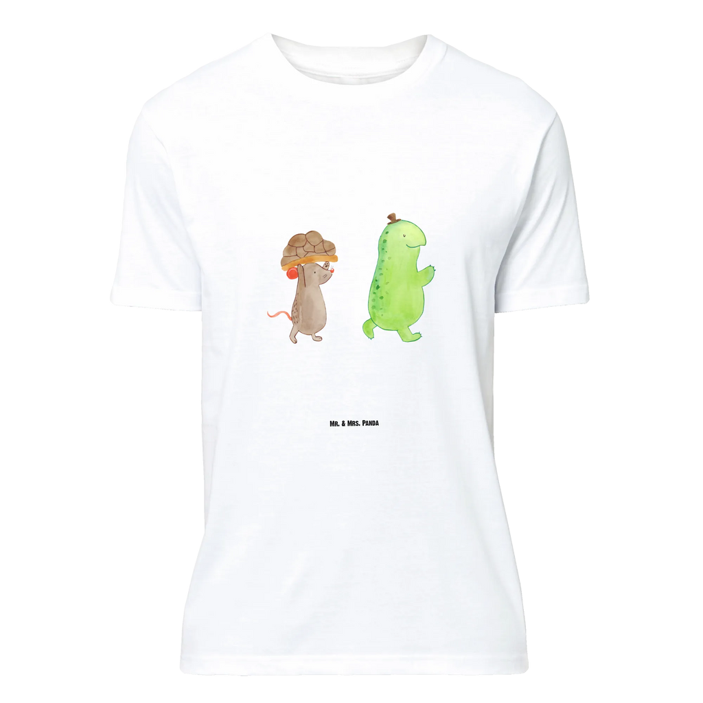 T-Shirt Standard Schildkröte & Maus T-Shirt, Shirt, Tshirt, Lustiges T-Shirt, T-Shirt mit Spruch, Party, Junggesellenabschied, Jubiläum, Geburstag, Herrn, Damen, Männer, Frauen, Schlafshirt, Nachthemd, Sprüche, Schildkröte, Maus, Freunde, Freundinnen, beste Freunde, beste Freundinnen