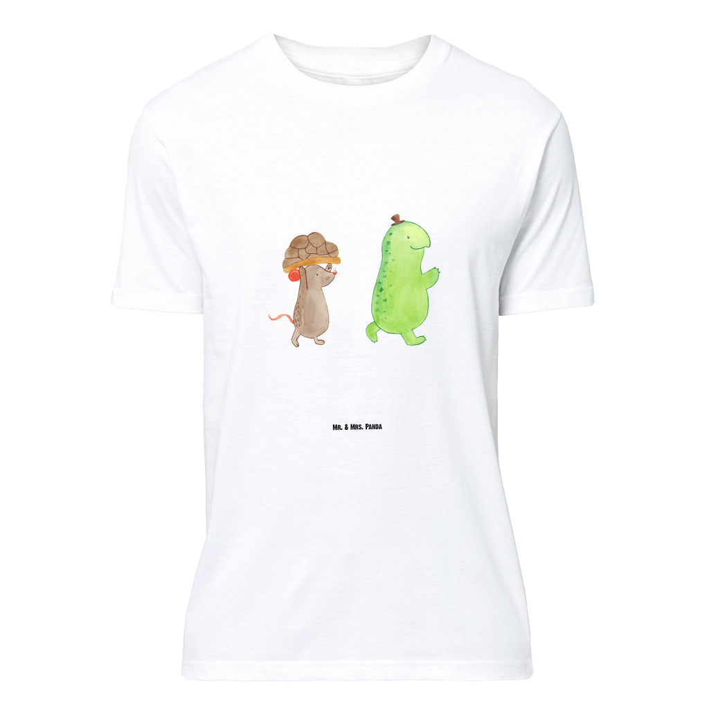 T-Shirt Standard Schildkröte & Maus T-Shirt, Shirt, Tshirt, Lustiges T-Shirt, T-Shirt mit Spruch, Party, Junggesellenabschied, Jubiläum, Geburstag, Herrn, Damen, Männer, Frauen, Schlafshirt, Nachthemd, Sprüche, Schildkröte, Maus, Freunde, Freundinnen, beste Freunde, beste Freundinnen