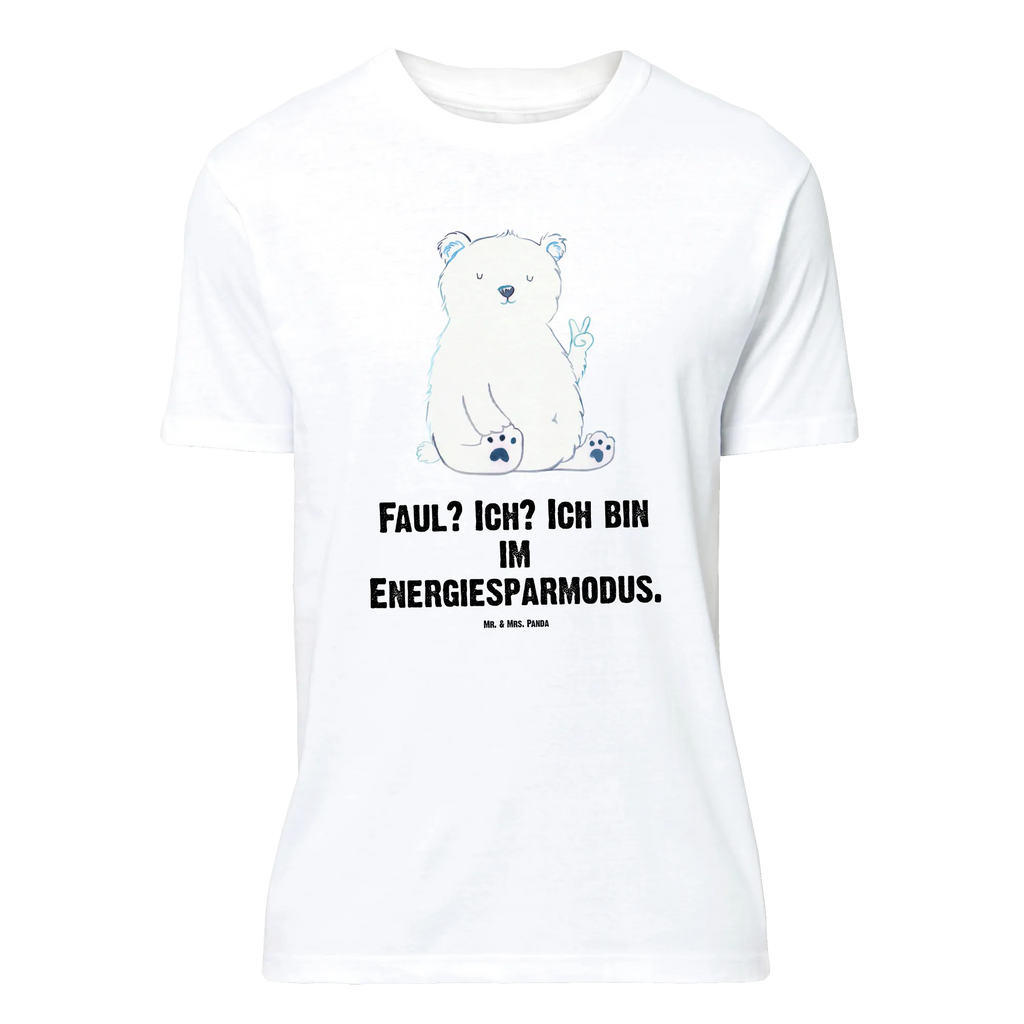 T-Shirt Standard Eisbär Faul T-Shirt, Shirt, Tshirt, Lustiges T-Shirt, T-Shirt mit Spruch, Party, Junggesellenabschied, Jubiläum, Geburstag, Herrn, Damen, Männer, Frauen, Schlafshirt, Nachthemd, Sprüche, Bär, Teddy, Teddybär, Eisbär, Nordpol, Faul, Entspannen, Relaxen, Büro, Arbeit, Bürojob, Arbeitsplatz, Homeoffice