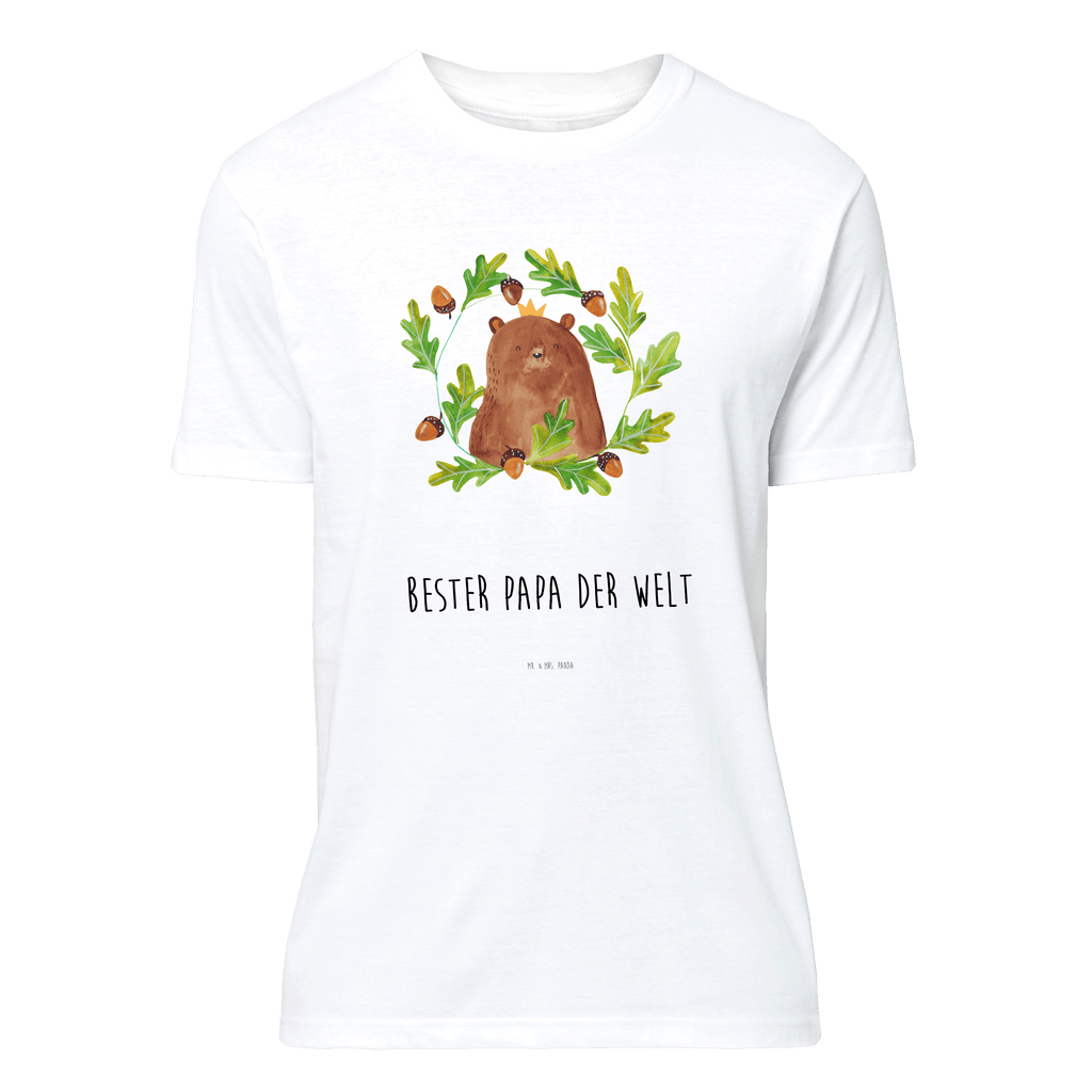 T-Shirt Standard Bär König T-Shirt, Shirt, Tshirt, Lustiges T-Shirt, T-Shirt mit Spruch, Party, Junggesellenabschied, Jubiläum, Geburstag, Herrn, Damen, Männer, Frauen, Schlafshirt, Nachthemd, Sprüche, Bär, Teddy, Teddybär, Papa, Papa Bär, bester Vater, bester Papa, weltbester Papa, Vatertag, Vater, Dad, Daddy, Papi