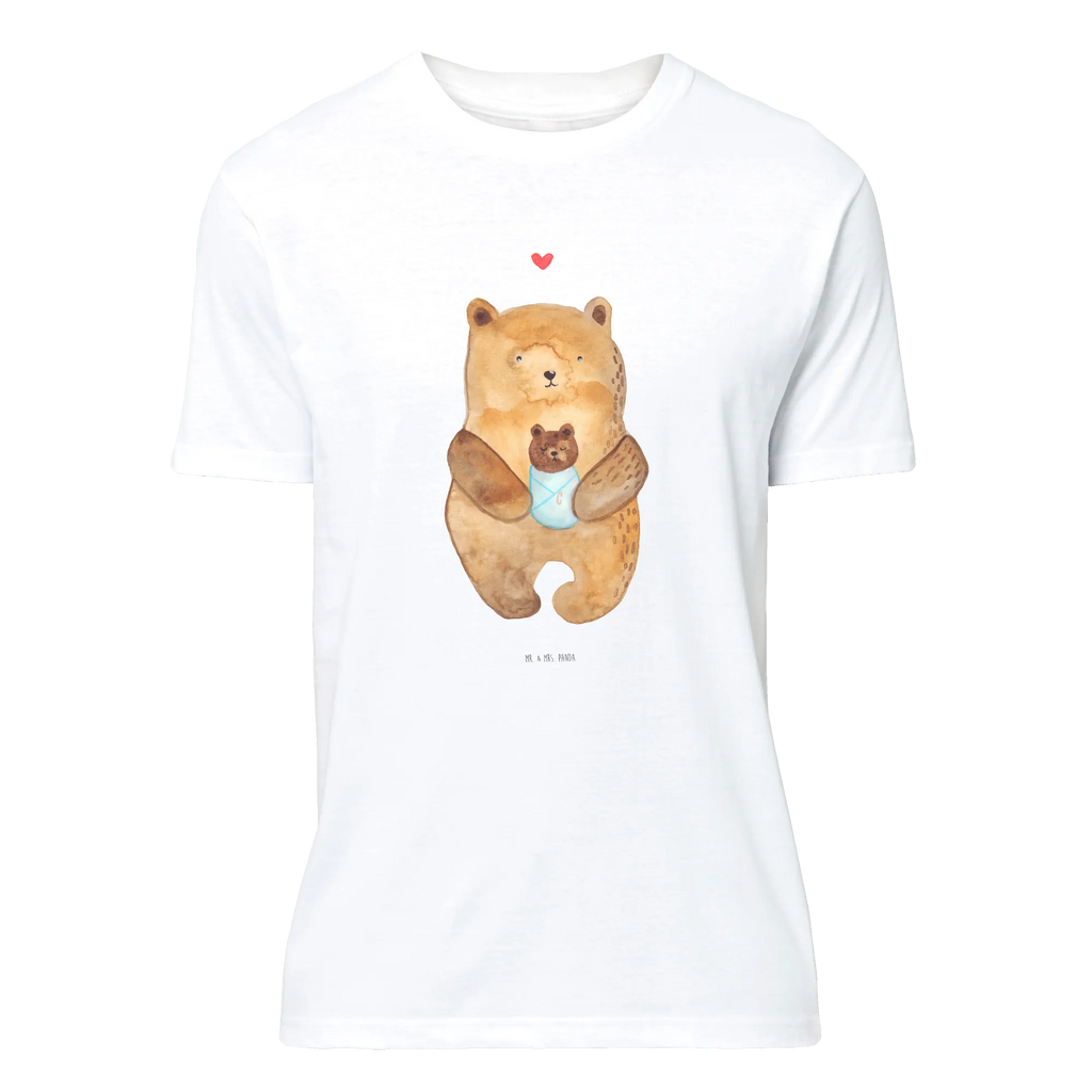 T-Shirt Standard Bär mit Baby T-Shirt, Shirt, Tshirt, Lustiges T-Shirt, T-Shirt mit Spruch, Party, Junggesellenabschied, Jubiläum, Geburstag, Herrn, Damen, Männer, Frauen, Schlafshirt, Nachthemd, Sprüche, Bär, Teddy, Teddybär, Eltern, Mutter, Baby, Taufe, Geburt, Nichte, Neffe, Enkel, Enkelin, Täufling, Geburtstag, Glückwunsch