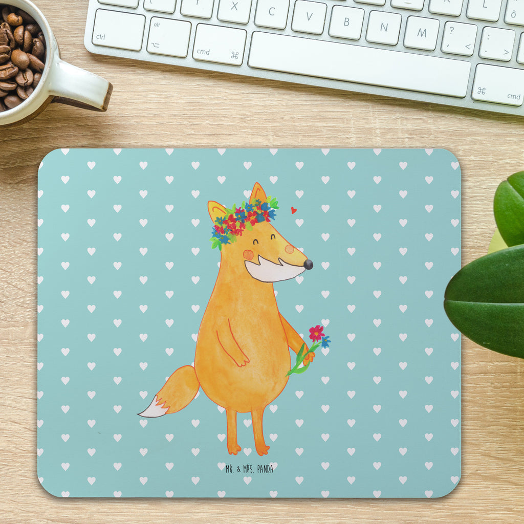 Mauspad Fuchs Blumen Mousepad, Computer zubehör, Büroausstattung, PC Zubehör, Arbeitszimmer, Mauspad, Einzigartiges Mauspad, Designer Mauspad, Mausunterlage, Mauspad Büro, Fuchs, Füchse, Fox, Liebe, Freundin, Fuchsmädchen, Blumenmädchen, Freundinnen, Liebesbeweis, Blume, Blumen, Motivation, Freude, ich, mich, Selbstliebe