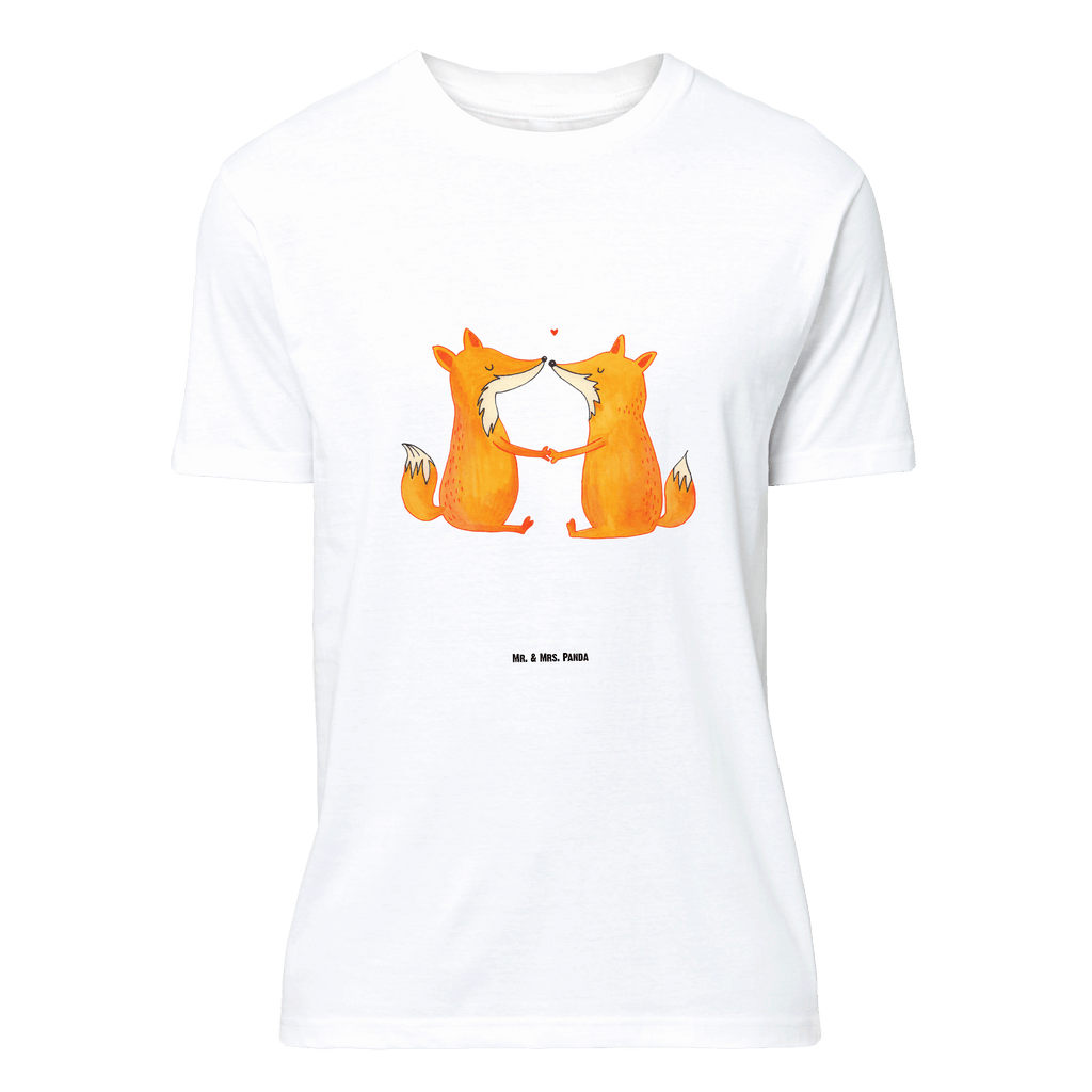 T-Shirt Standard Füchse Liebe T-Shirt, Shirt, Tshirt, Lustiges T-Shirt, T-Shirt mit Spruch, Party, Junggesellenabschied, Jubiläum, Geburstag, Herrn, Damen, Männer, Frauen, Schlafshirt, Nachthemd, Sprüche, Fuchs, Füchse, Fox, Liebe, Liebespaar, Paar, Partner, Freundin, Freund, Ehe, Verlobte, Ehemann, Ehefrau, Liebesbeweis