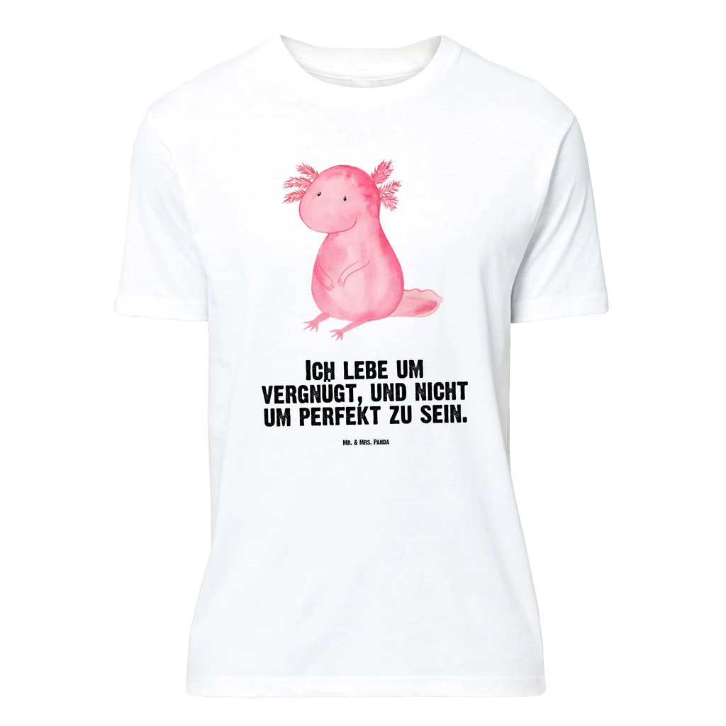 T-Shirt Standard Axolotl T-Shirt, Shirt, Tshirt, Lustiges T-Shirt, T-Shirt mit Spruch, Party, Junggesellenabschied, Jubiläum, Geburstag, Herrn, Damen, Männer, Frauen, Schlafshirt, Nachthemd, Sprüche, Axolotl, Molch, Axolot, vergnügt, fröhlich, zufrieden, Lebensstil, Weisheit, Lebensweisheit, Liebe, Freundin