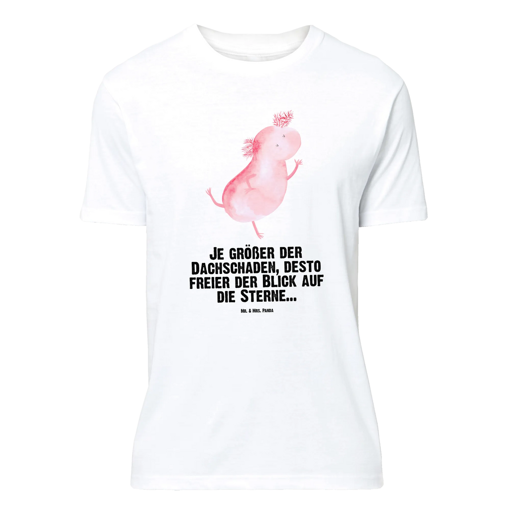 T-Shirt Standard Axolotl tanzt T-Shirt, Shirt, Tshirt, Lustiges T-Shirt, T-Shirt mit Spruch, Party, Junggesellenabschied, Jubiläum, Geburstag, Herrn, Damen, Männer, Frauen, Schlafshirt, Nachthemd, Sprüche, Axolotl, Molch, Axolot, Schwanzlurch, Lurch, Lurche, Dachschaden, Sterne, verrückt, Freundin, beste Freundin