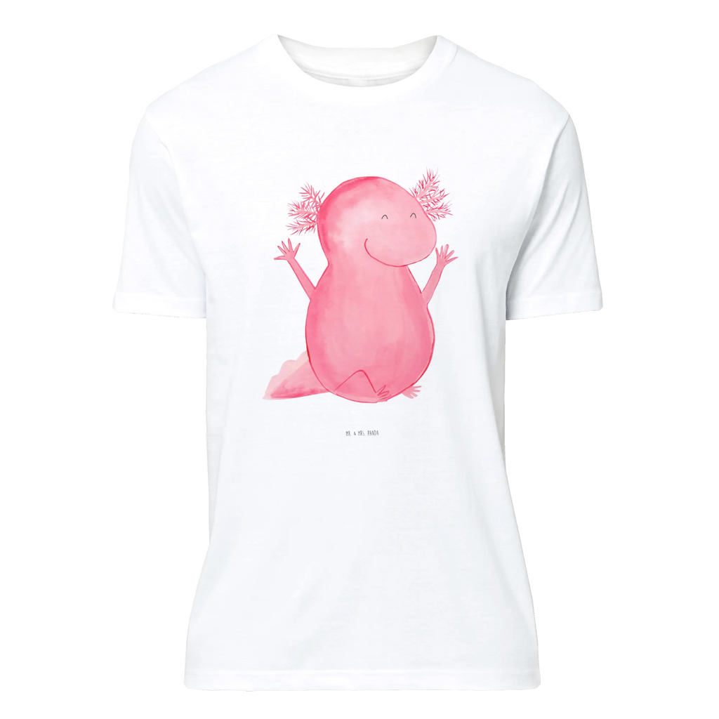 T-Shirt Standard Axolotl Hurra T-Shirt, Shirt, Tshirt, Lustiges T-Shirt, T-Shirt mit Spruch, Party, Junggesellenabschied, Jubiläum, Geburstag, Herrn, Damen, Männer, Frauen, Schlafshirt, Nachthemd, Sprüche, Axolotl, Molch, Axolot, Schwanzlurch, Lurch, Lurche, fröhlich, Spaß, Freude, Motivation, Zufriedenheit