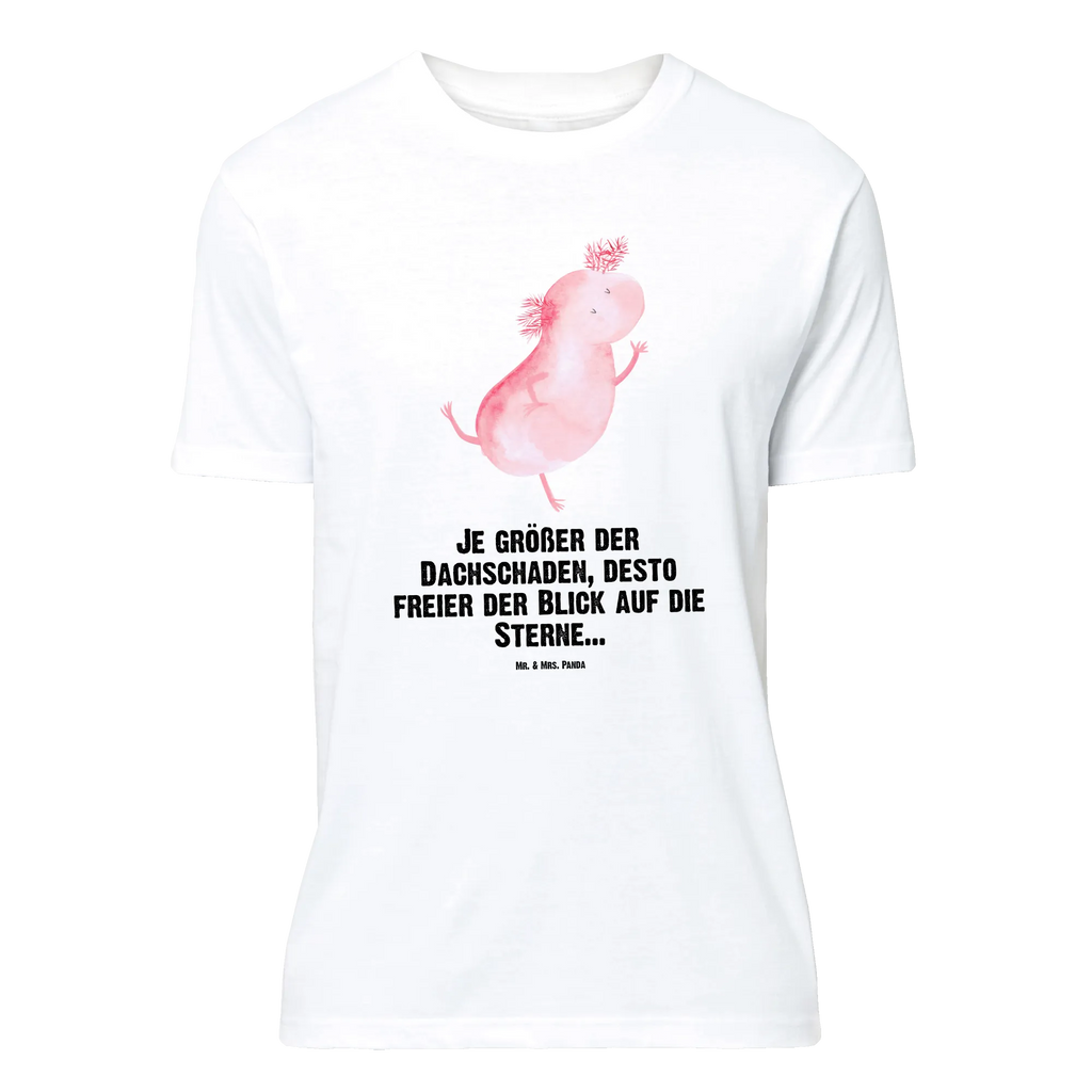 T-Shirt Standard Axolotl tanzt T-Shirt, Shirt, Tshirt, Lustiges T-Shirt, T-Shirt mit Spruch, Party, Junggesellenabschied, Jubiläum, Geburstag, Herrn, Damen, Männer, Frauen, Schlafshirt, Nachthemd, Sprüche, Axolotl, Molch, Axolot, Schwanzlurch, Lurch, Lurche, Dachschaden, Sterne, verrückt, Freundin, beste Freundin