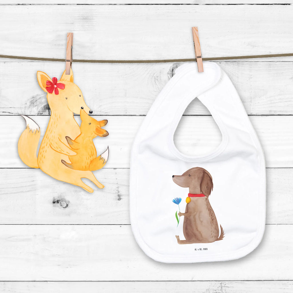 Organic Babylätzchen Hund Blume Baby, Lätzchen, Spucktuch, Sabberlätzchen, Klettlätzchen, Babygeschenk, Baby Lätzchen, Geschenk für Geburt, Geschenk zur Geburt, Baby Spucktuch, Babyausstattung, Geschenkidee für Babyparty, Hund, Hundemotiv, Haustier, Hunderasse, Tierliebhaber, Hundebesitzer, Sprüche, Hunde, Frauchen, Hundeliebe