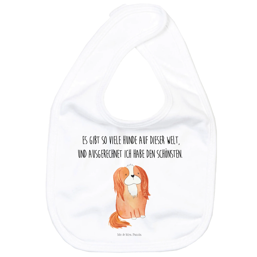 Organic Babylätzchen Hund Cavalier King Charles Spaniel Baby, Lätzchen, Spucktuch, Sabberlätzchen, Klettlätzchen, Babygeschenk, Baby Lätzchen, Geschenk für Geburt, Geschenk zur Geburt, Baby Spucktuch, Babyausstattung, Geschenkidee für Babyparty, Hund, Hundemotiv, Haustier, Hunderasse, Tierliebhaber, Hundebesitzer, Sprüche, Cavalier King Charles Spaniel, Cockerspaniel, Spaniel, Spruch, schönster Hund