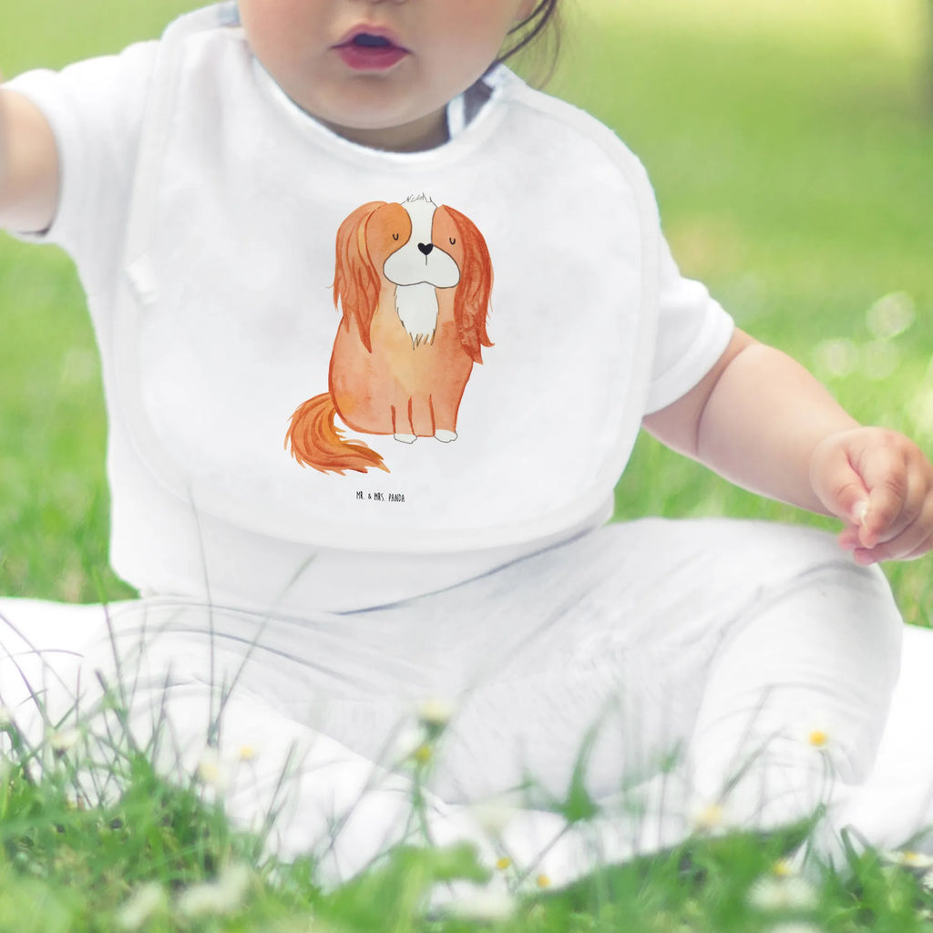 Organic Babylätzchen Hund Cavalier King Charles Spaniel Baby, Lätzchen, Spucktuch, Sabberlätzchen, Klettlätzchen, Babygeschenk, Baby Lätzchen, Geschenk für Geburt, Geschenk zur Geburt, Baby Spucktuch, Babyausstattung, Geschenkidee für Babyparty, Hund, Hundemotiv, Haustier, Hunderasse, Tierliebhaber, Hundebesitzer, Sprüche, Cavalier King Charles Spaniel, Cockerspaniel, Spaniel, Spruch, schönster Hund