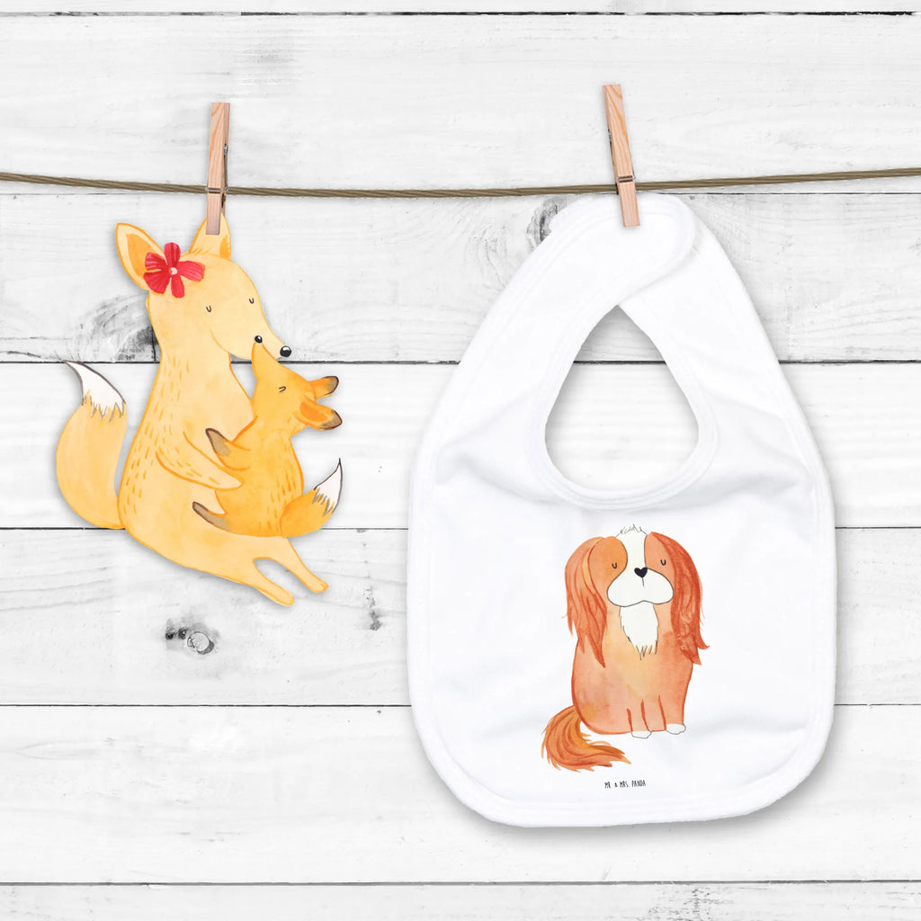 Organic Babylätzchen Hund Cavalier King Charles Spaniel Baby, Lätzchen, Spucktuch, Sabberlätzchen, Klettlätzchen, Babygeschenk, Baby Lätzchen, Geschenk für Geburt, Geschenk zur Geburt, Baby Spucktuch, Babyausstattung, Geschenkidee für Babyparty, Hund, Hundemotiv, Haustier, Hunderasse, Tierliebhaber, Hundebesitzer, Sprüche, Cavalier King Charles Spaniel, Cockerspaniel, Spaniel, Spruch, schönster Hund