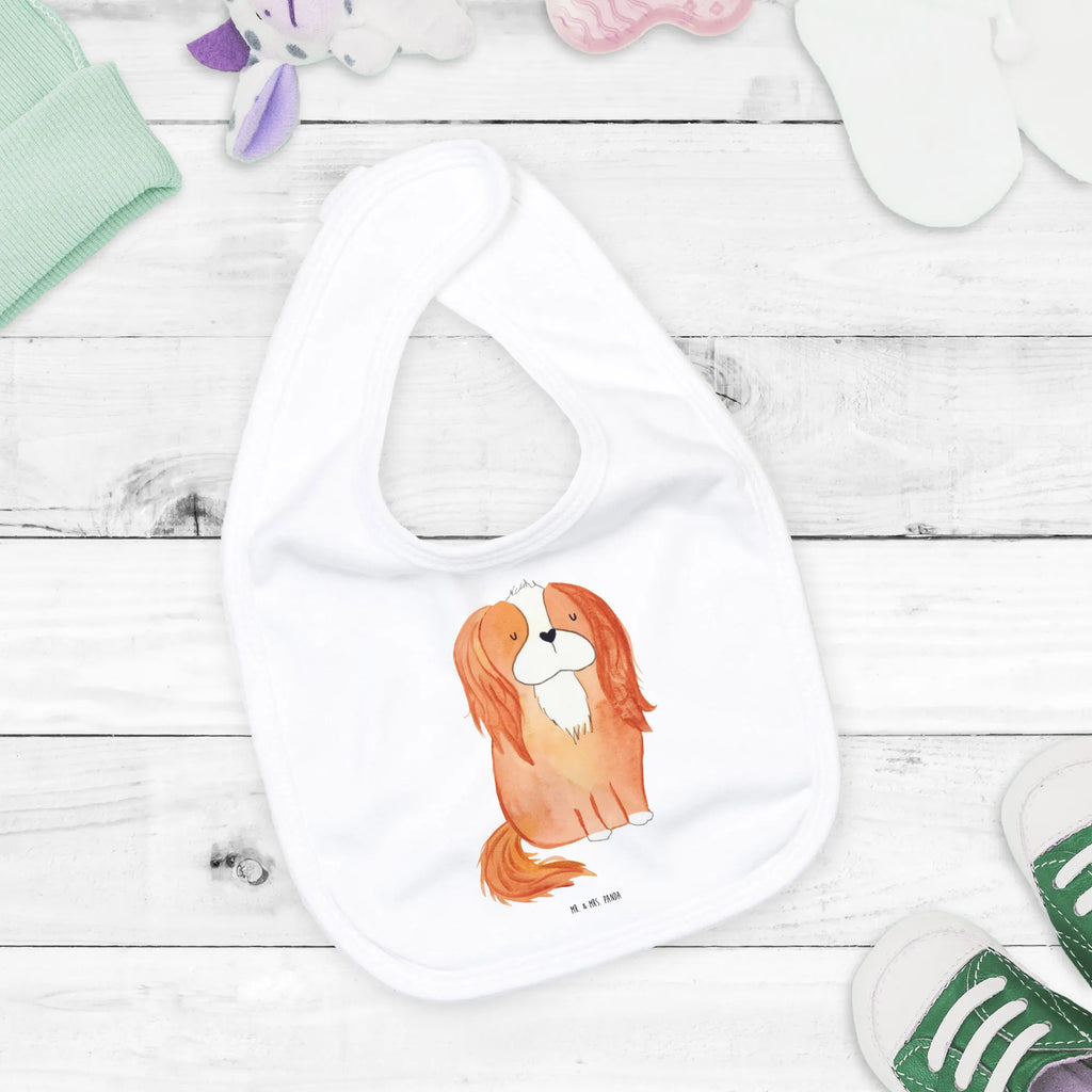 Organic Babylätzchen Hund Cavalier King Charles Spaniel Baby, Lätzchen, Spucktuch, Sabberlätzchen, Klettlätzchen, Babygeschenk, Baby Lätzchen, Geschenk für Geburt, Geschenk zur Geburt, Baby Spucktuch, Babyausstattung, Geschenkidee für Babyparty, Hund, Hundemotiv, Haustier, Hunderasse, Tierliebhaber, Hundebesitzer, Sprüche, Cavalier King Charles Spaniel, Cockerspaniel, Spaniel, Spruch, schönster Hund