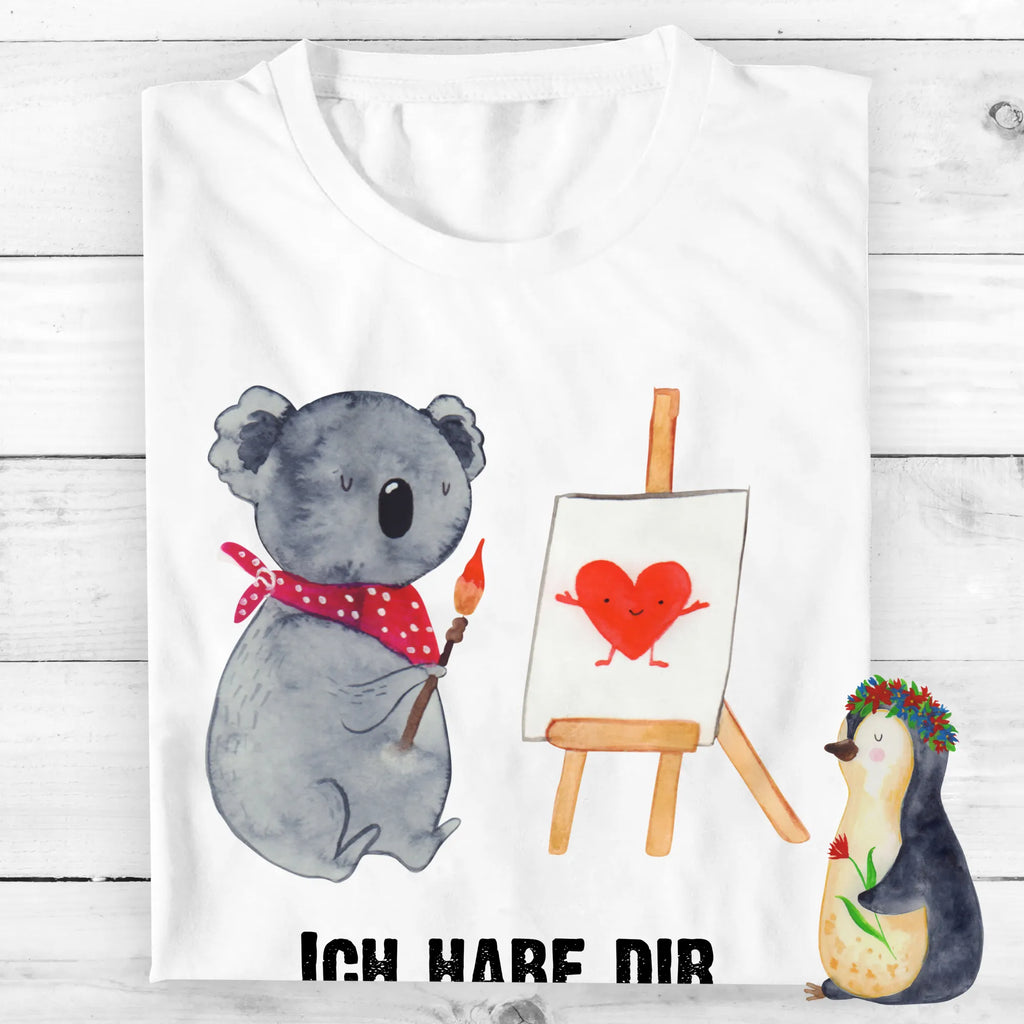 T-Shirt Standard Koala Künstler T-Shirt, Shirt, Tshirt, Lustiges T-Shirt, T-Shirt mit Spruch, Party, Junggesellenabschied, Jubiläum, Geburstag, Herrn, Damen, Männer, Frauen, Schlafshirt, Nachthemd, Sprüche, Koala, Koalabär, Liebe, Liebensbeweis, Liebesgeschenk, Gefühle, Künstler, zeichnen