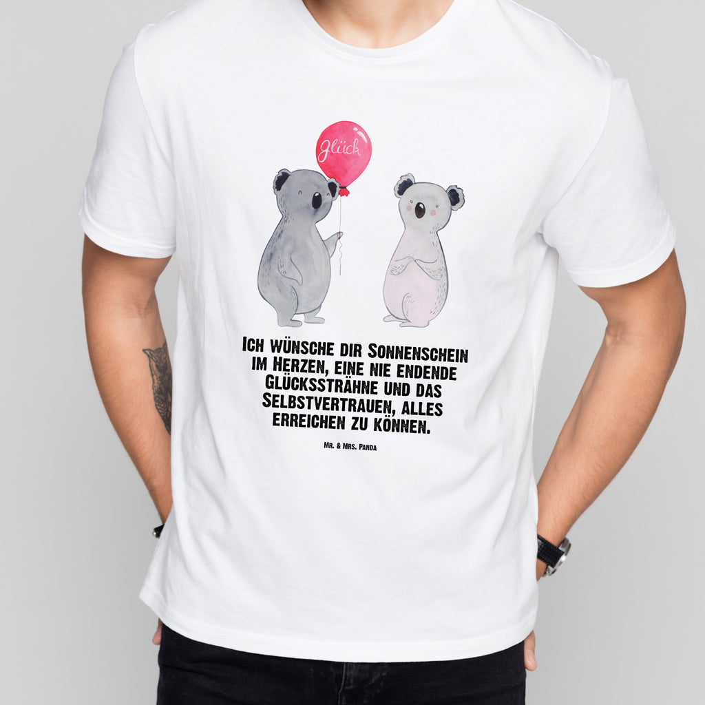 T-Shirt Standard Koala Luftballon T-Shirt, Shirt, Tshirt, Lustiges T-Shirt, T-Shirt mit Spruch, Party, Junggesellenabschied, Jubiläum, Geburstag, Herrn, Damen, Männer, Frauen, Schlafshirt, Nachthemd, Sprüche, Koala, Koalabär, Luftballon, Geburtstag, Geschenk