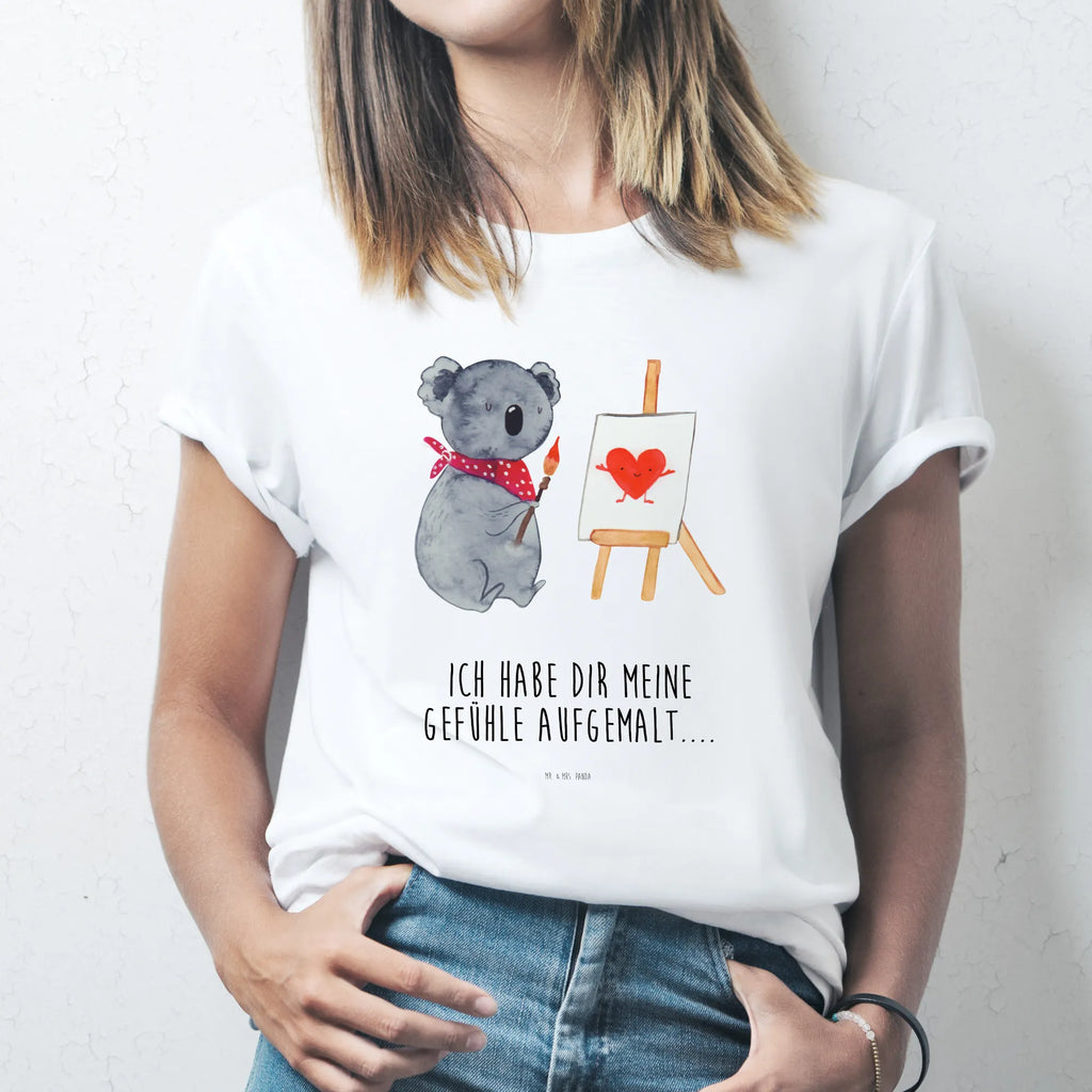 T-Shirt Standard Koala Künstler T-Shirt, Shirt, Tshirt, Lustiges T-Shirt, T-Shirt mit Spruch, Party, Junggesellenabschied, Jubiläum, Geburstag, Herrn, Damen, Männer, Frauen, Schlafshirt, Nachthemd, Sprüche, Koala, Koalabär, Liebe, Liebensbeweis, Liebesgeschenk, Gefühle, Künstler, zeichnen