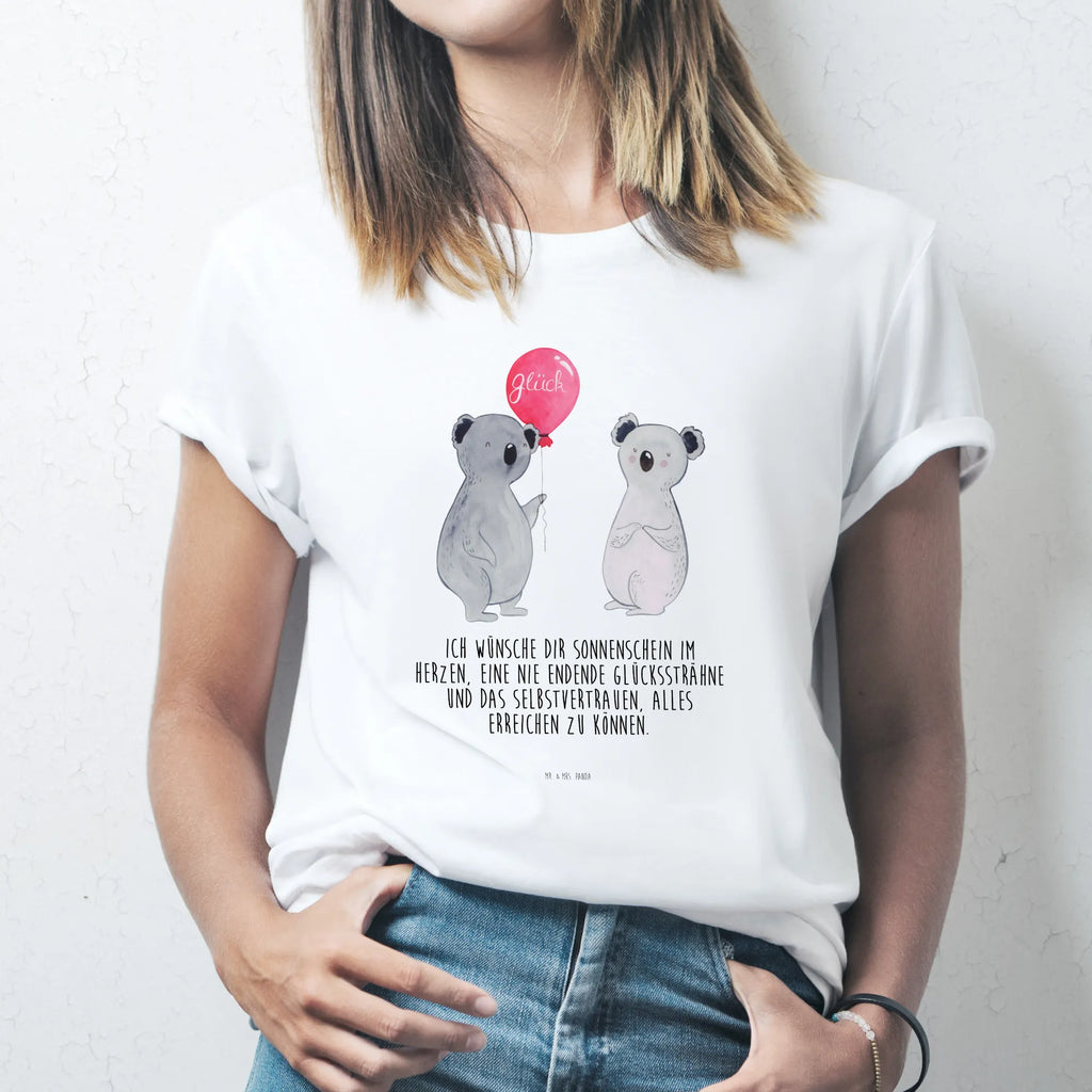 T-Shirt Standard Koala Luftballon T-Shirt, Shirt, Tshirt, Lustiges T-Shirt, T-Shirt mit Spruch, Party, Junggesellenabschied, Jubiläum, Geburstag, Herrn, Damen, Männer, Frauen, Schlafshirt, Nachthemd, Sprüche, Koala, Koalabär, Luftballon, Geburtstag, Geschenk