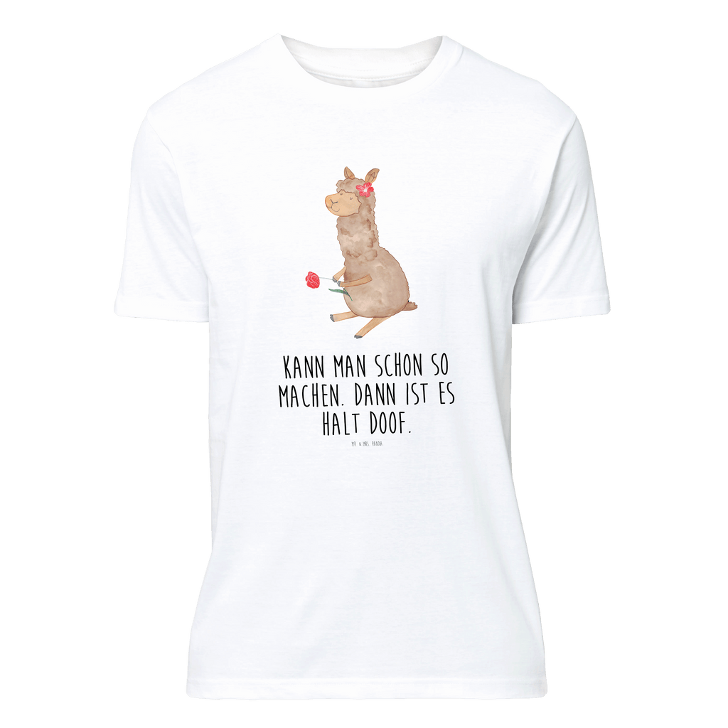 T-Shirt Standard Alpaka Blume T-Shirt, Shirt, Tshirt, Lustiges T-Shirt, T-Shirt mit Spruch, Party, Junggesellenabschied, Jubiläum, Geburstag, Herrn, Damen, Männer, Frauen, Schlafshirt, Nachthemd, Sprüche, Alpaka, Lama, Blume, Lamas, Alpaka Zitat, Alpaka Spruch, Alpaka Dekor, Alpaka Geschenk, Alpaka Dekoration, Alpaka Witz, Motiv Alpaka