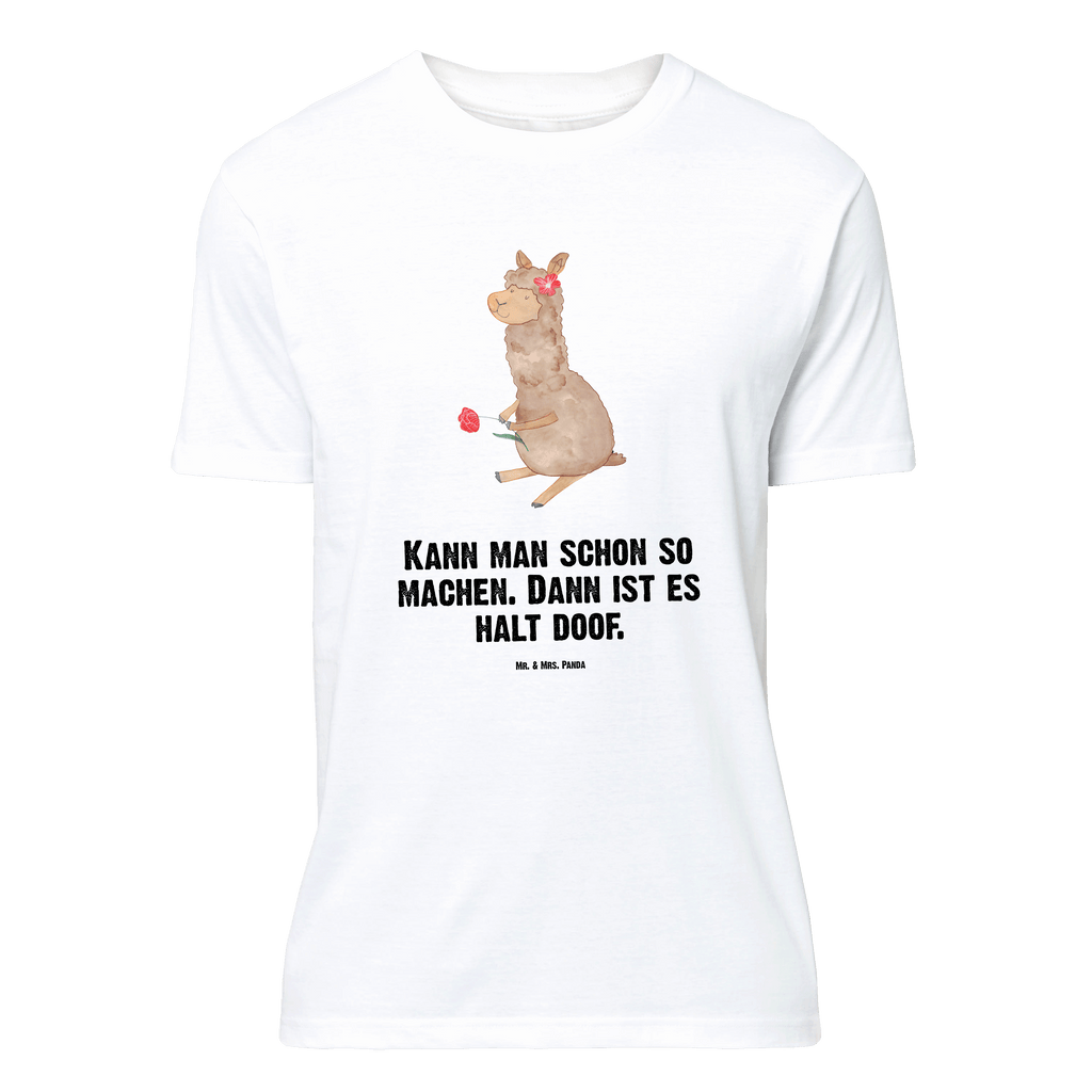 T-Shirt Standard Alpaka Blume T-Shirt, Shirt, Tshirt, Lustiges T-Shirt, T-Shirt mit Spruch, Party, Junggesellenabschied, Jubiläum, Geburstag, Herrn, Damen, Männer, Frauen, Schlafshirt, Nachthemd, Sprüche, Alpaka, Lama, Blume, Lamas, Alpaka Zitat, Alpaka Spruch, Alpaka Dekor, Alpaka Geschenk, Alpaka Dekoration, Alpaka Witz, Motiv Alpaka