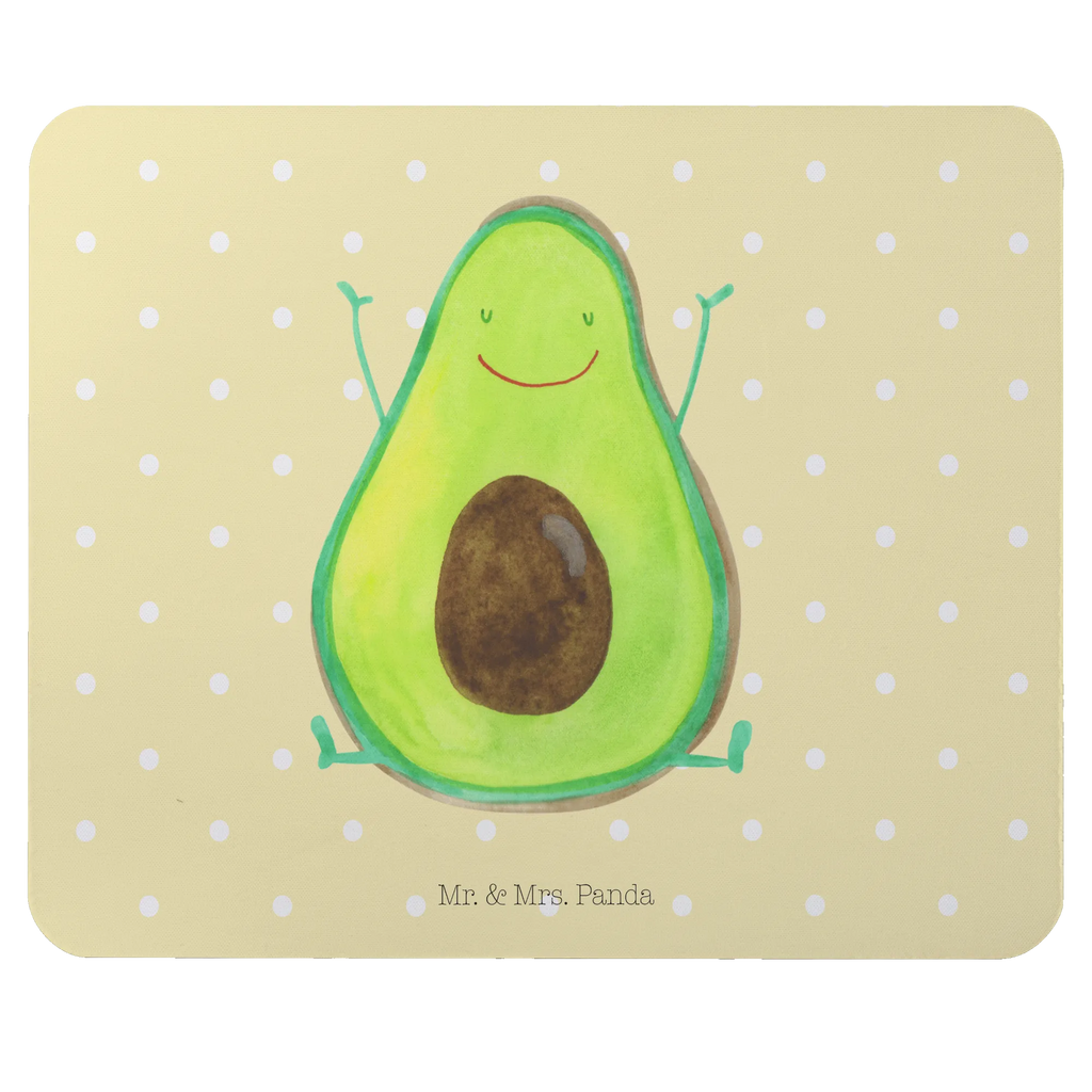 Mauspad Avocado Happy Mousepad, Computer zubehör, Büroausstattung, PC Zubehör, Arbeitszimmer, Mauspad, Einzigartiges Mauspad, Designer Mauspad, Mausunterlage, Mauspad Büro, Avocado, Veggie, Vegan, Gesund, Chaos