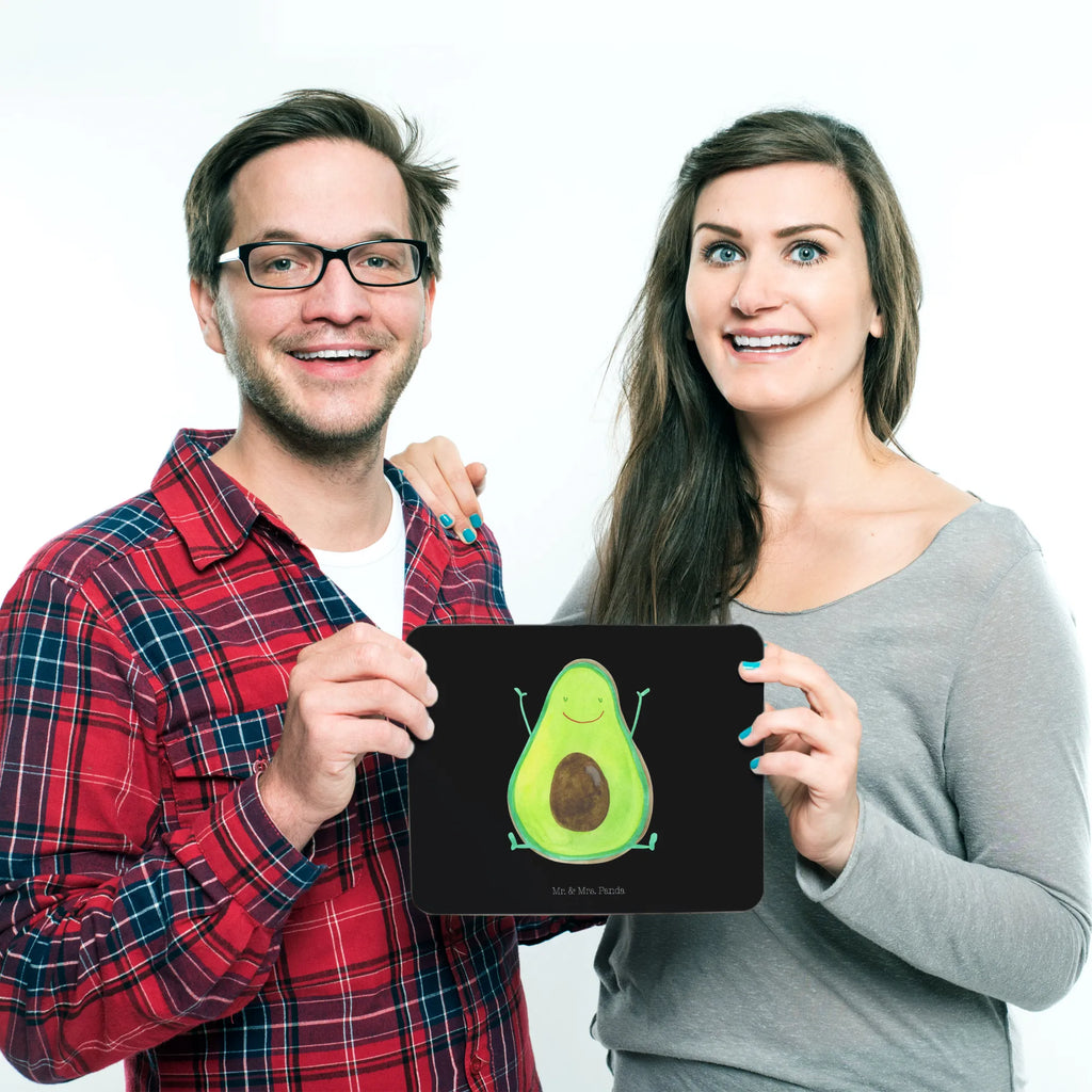 Mauspad Avocado Happy Mousepad, Computer zubehör, Büroausstattung, PC Zubehör, Arbeitszimmer, Mauspad, Einzigartiges Mauspad, Designer Mauspad, Mausunterlage, Mauspad Büro, Avocado, Veggie, Vegan, Gesund, Chaos