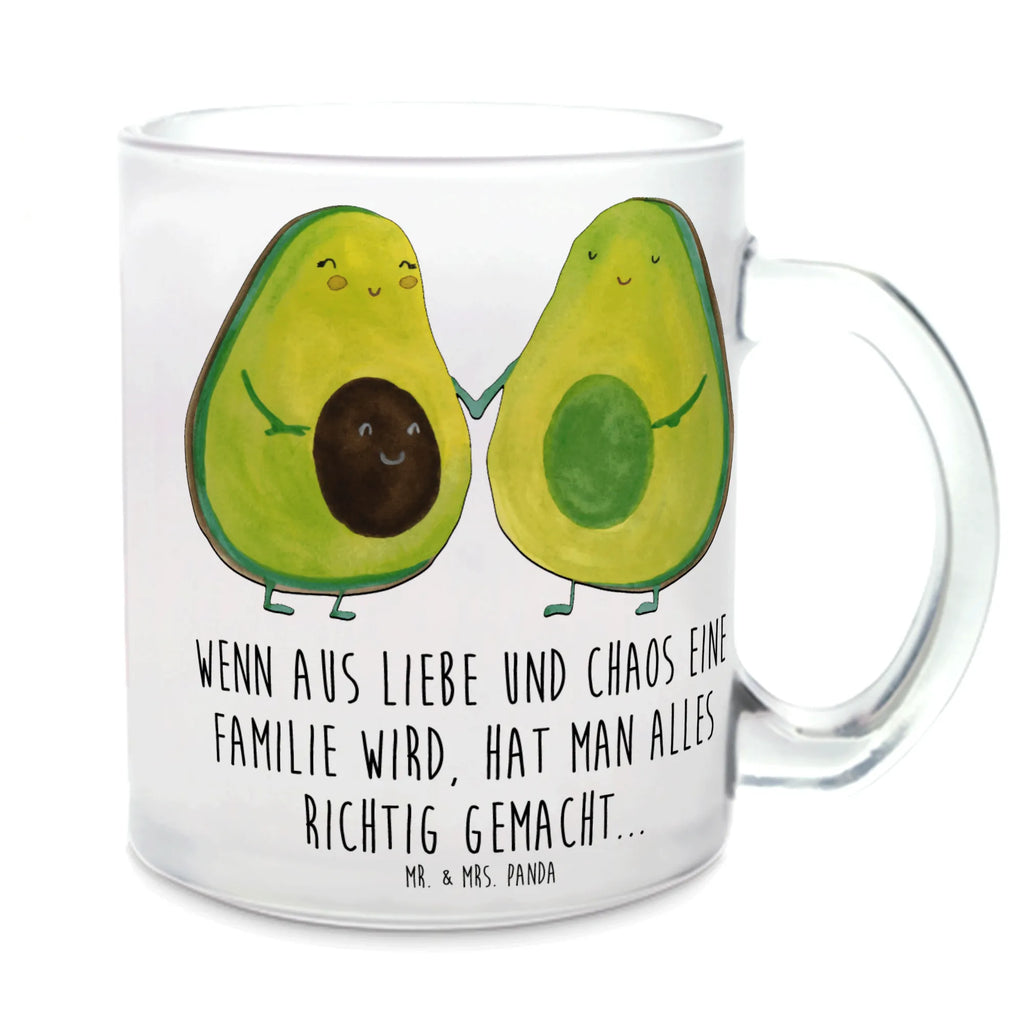 Teetasse Avocado Pärchen Teetasse, Teeglas, Teebecher, Tasse mit Henkel, Tasse, Glas Teetasse, Teetasse aus Glas, Avocado, Veggie, Vegan, Gesund, Avocuddle, Liebe, Schwangerschaft, Familie, Babyshower, Babyparty, Hochzeit, Kinder, Avocados, Geburt