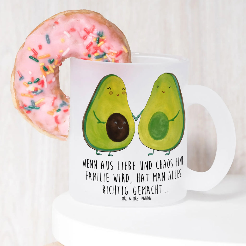 Teetasse Avocado Pärchen Teetasse, Teeglas, Teebecher, Tasse mit Henkel, Tasse, Glas Teetasse, Teetasse aus Glas, Avocado, Veggie, Vegan, Gesund, Avocuddle, Liebe, Schwangerschaft, Familie, Babyshower, Babyparty, Hochzeit, Kinder, Avocados, Geburt