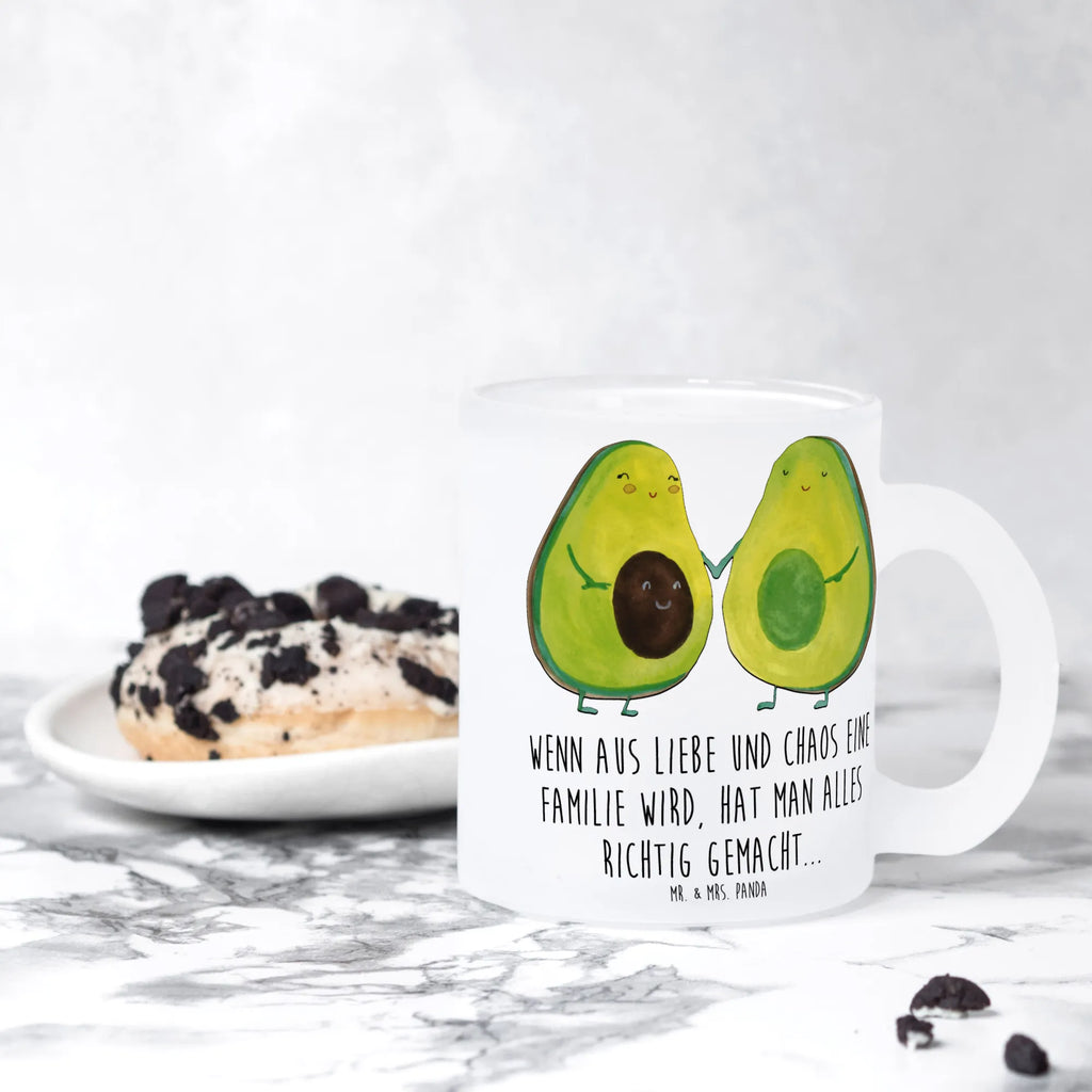 Teetasse Avocado Pärchen Teetasse, Teeglas, Teebecher, Tasse mit Henkel, Tasse, Glas Teetasse, Teetasse aus Glas, Avocado, Veggie, Vegan, Gesund, Avocuddle, Liebe, Schwangerschaft, Familie, Babyshower, Babyparty, Hochzeit, Kinder, Avocados, Geburt