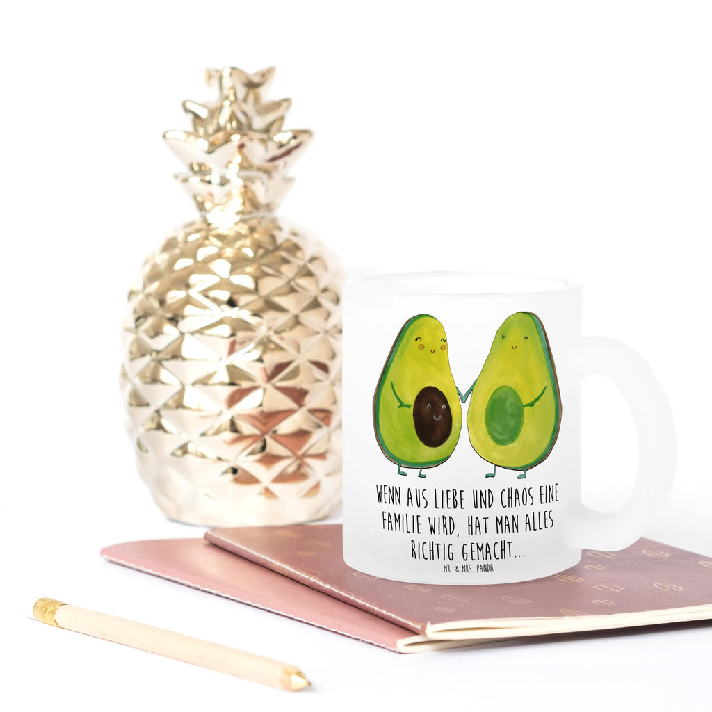 Teetasse Avocado Pärchen Teetasse, Teeglas, Teebecher, Tasse mit Henkel, Tasse, Glas Teetasse, Teetasse aus Glas, Avocado, Veggie, Vegan, Gesund, Avocuddle, Liebe, Schwangerschaft, Familie, Babyshower, Babyparty, Hochzeit, Kinder, Avocados, Geburt