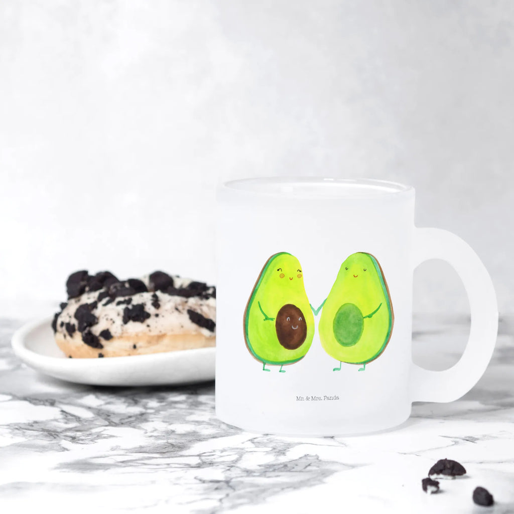 Teetasse Avocado Pärchen Teetasse, Teeglas, Teebecher, Tasse mit Henkel, Tasse, Glas Teetasse, Teetasse aus Glas, Avocado, Veggie, Vegan, Gesund, Avocuddle, Liebe, Schwangerschaft, Familie, Babyshower, Babyparty, Hochzeit, Kinder, Avocados, Geburt