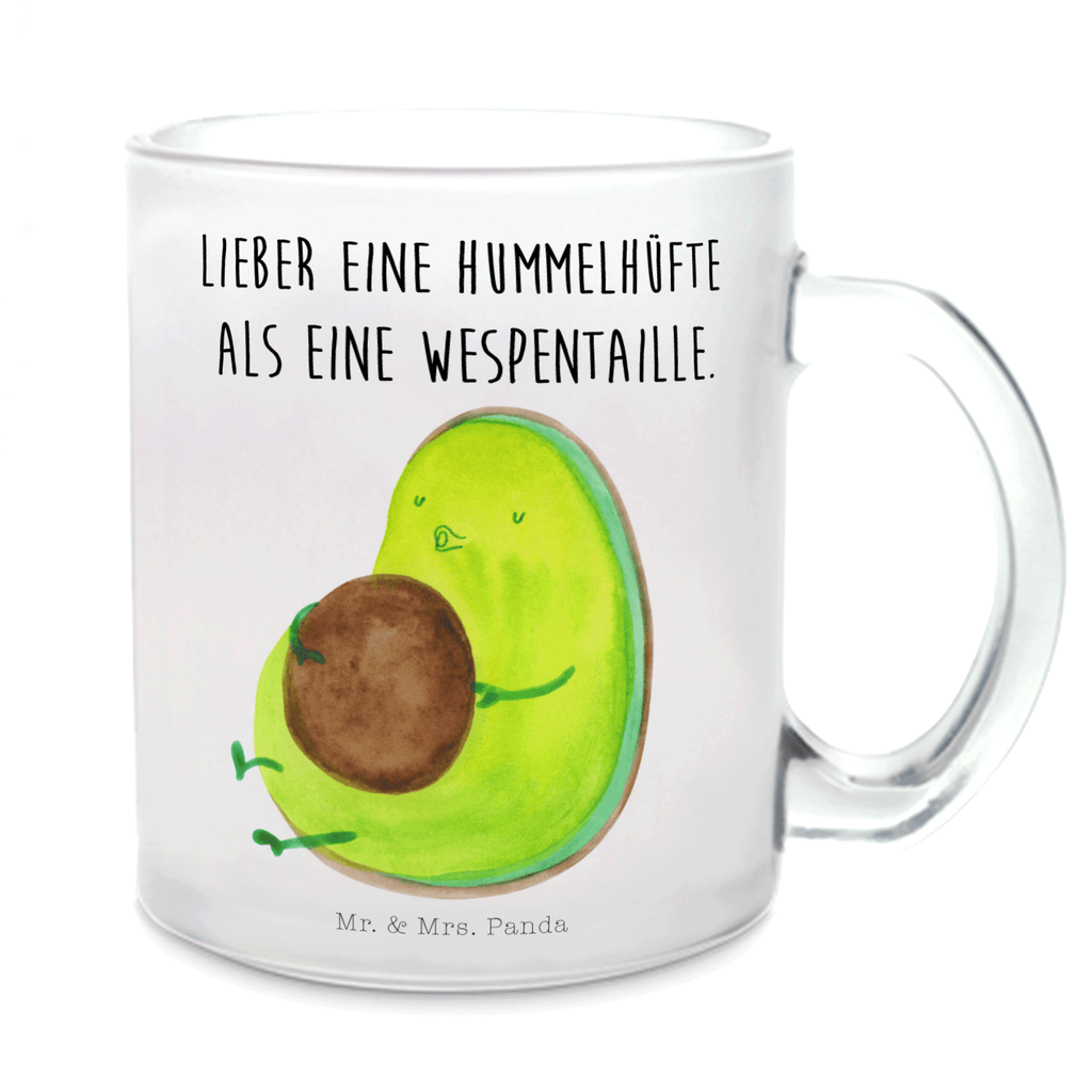 Teetasse Avocado pfeift Teetasse, Teeglas, Teebecher, Tasse mit Henkel, Tasse, Glas Teetasse, Teetasse aus Glas, Avocado, Veggie, Vegan, Gesund, Diät, Abnehmen, Ernährung, dick sein, Pummelfee