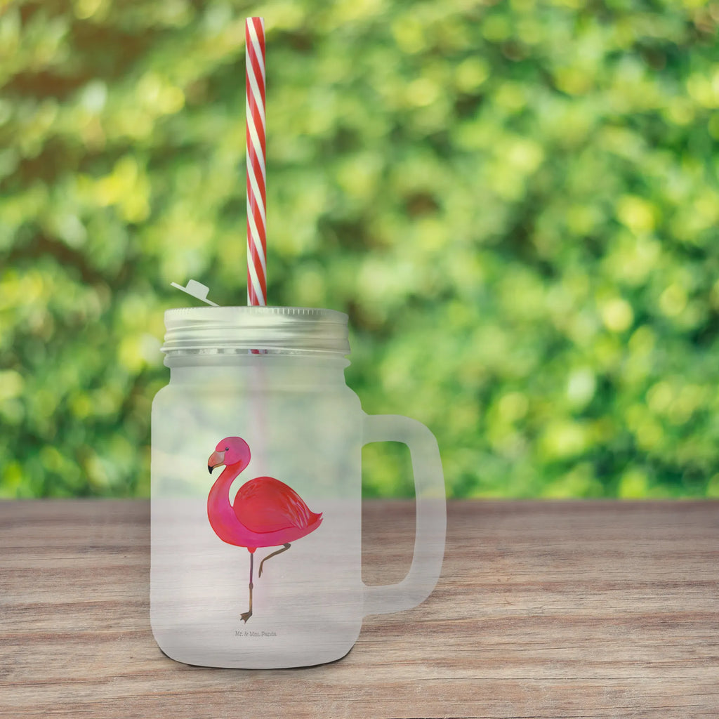 Trinkglas Mason Jar Flamingo classic Mason Jar, Glas, Trinkglas, Henkelglas, Sommerglas, Einmachglas, Cocktailglas, Cocktail-Glas, Mason Jar Trinkglas, Satiniertes Glas, Retro-Glas, Strohhalm Glas, Schraubdeckel Glas, Sommerparty Einrichtung, Flamingo, Einzigartig, Selbstliebe, Stolz, ich, für mich, Spruch, Freundin, Freundinnen, Außenseiter, Sohn, Tochter, Geschwister