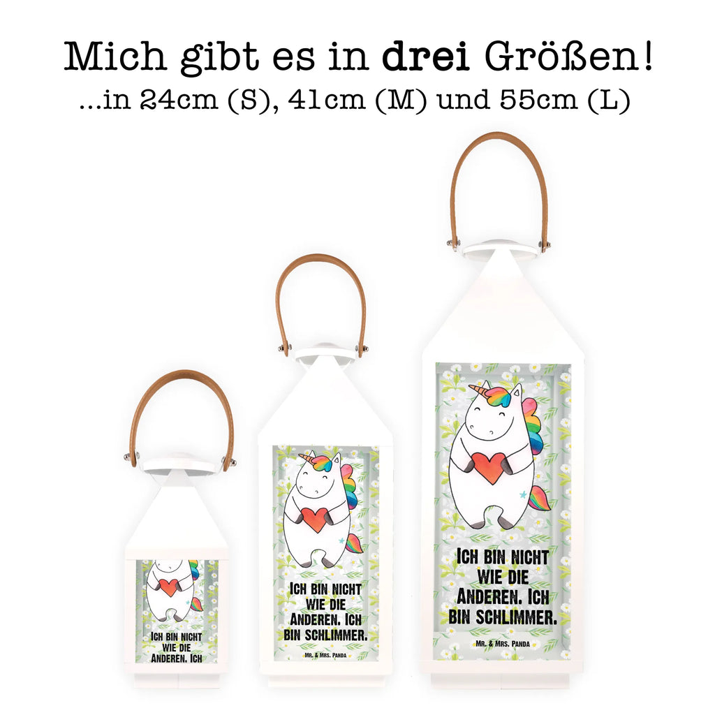 Deko Laterne Einhorn Herz Gartenlampe, Gartenleuchte, Gartendekoration, Gartenlicht, Laterne kleine Laternen, XXL Laternen, Laterne groß, Einhorn, Einhörner, Einhorn Deko, Pegasus, Unicorn, Herz, schlimm, böse, witzig, lustig, Freundin, anders, bunt