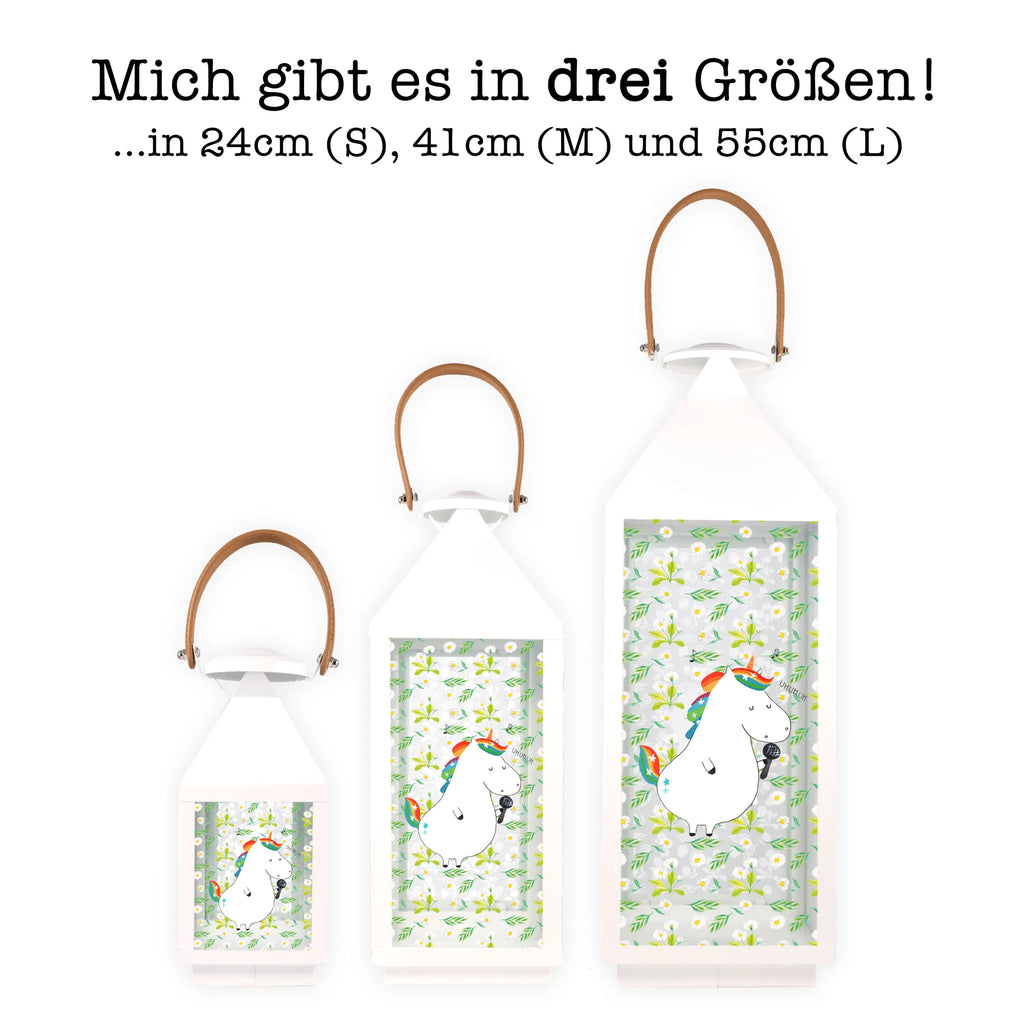 Deko Laterne Einhorn Sänger Gartenlampe, Gartenleuchte, Gartendekoration, Gartenlicht, Laterne kleine Laternen, XXL Laternen, Laterne groß, Einhorn, Einhörner, Einhorn Deko, Pegasus, Unicorn, Glitzer, Konfetti, Party, Geburtstag, Feier, Fest, Disco, Sängerin, Sänger, Freundin