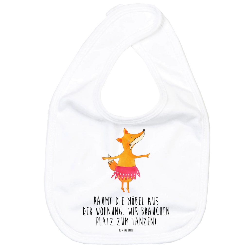 Organic Babylätzchen Fuchs Ballerina Baby, Lätzchen, Spucktuch, Sabberlätzchen, Klettlätzchen, Babygeschenk, Baby Lätzchen, Geschenk für Geburt, Geschenk zur Geburt, Baby Spucktuch, Babyausstattung, Geschenkidee für Babyparty, Fuchs, Fuchs Spruch, Füchse, Füchsin, Ballerina, Ballett, Tänzerin, Tanzen, Party, Einladung, Geburtstag